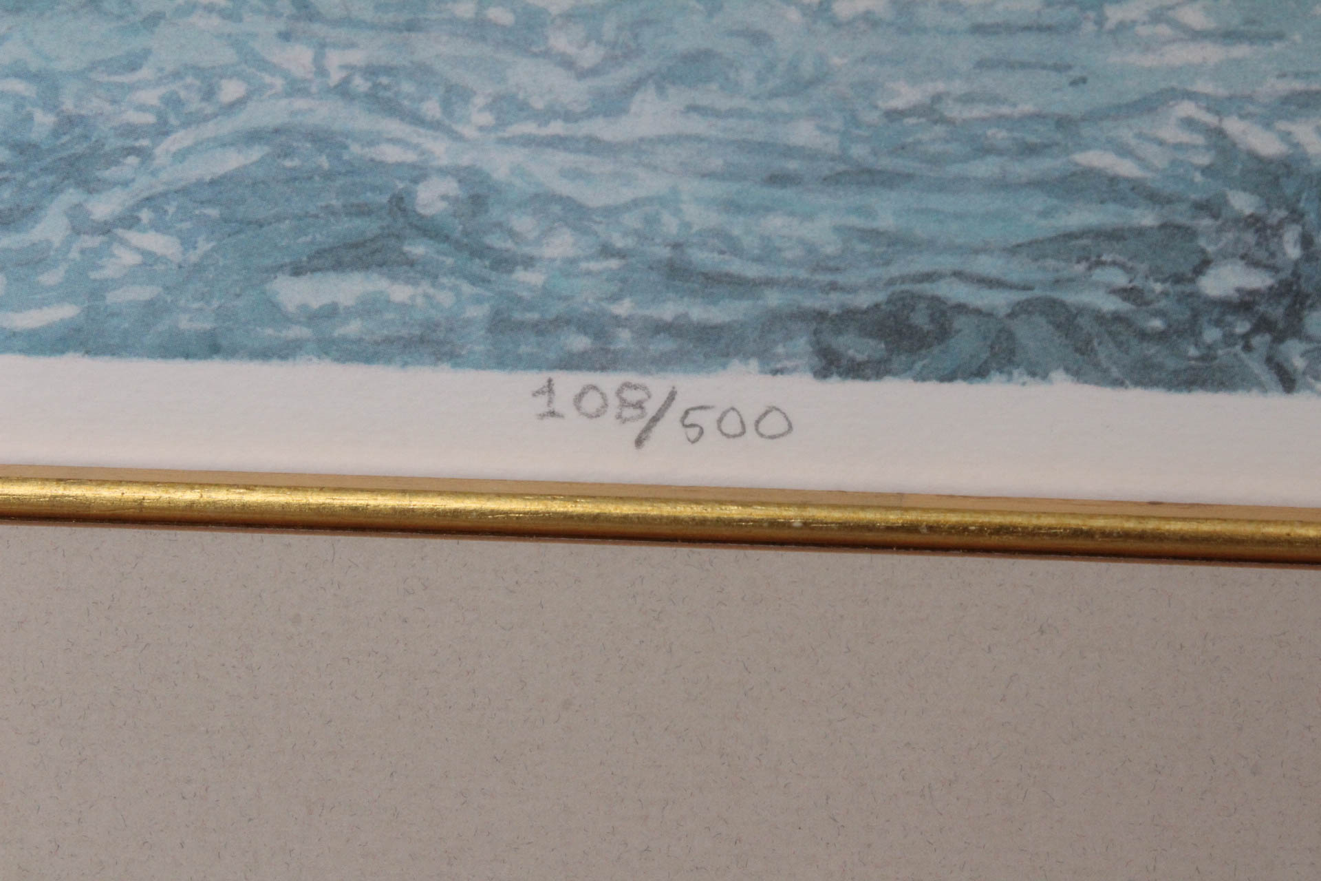 William McNamara Offset Lithograph Print "Upper Buffalo River"