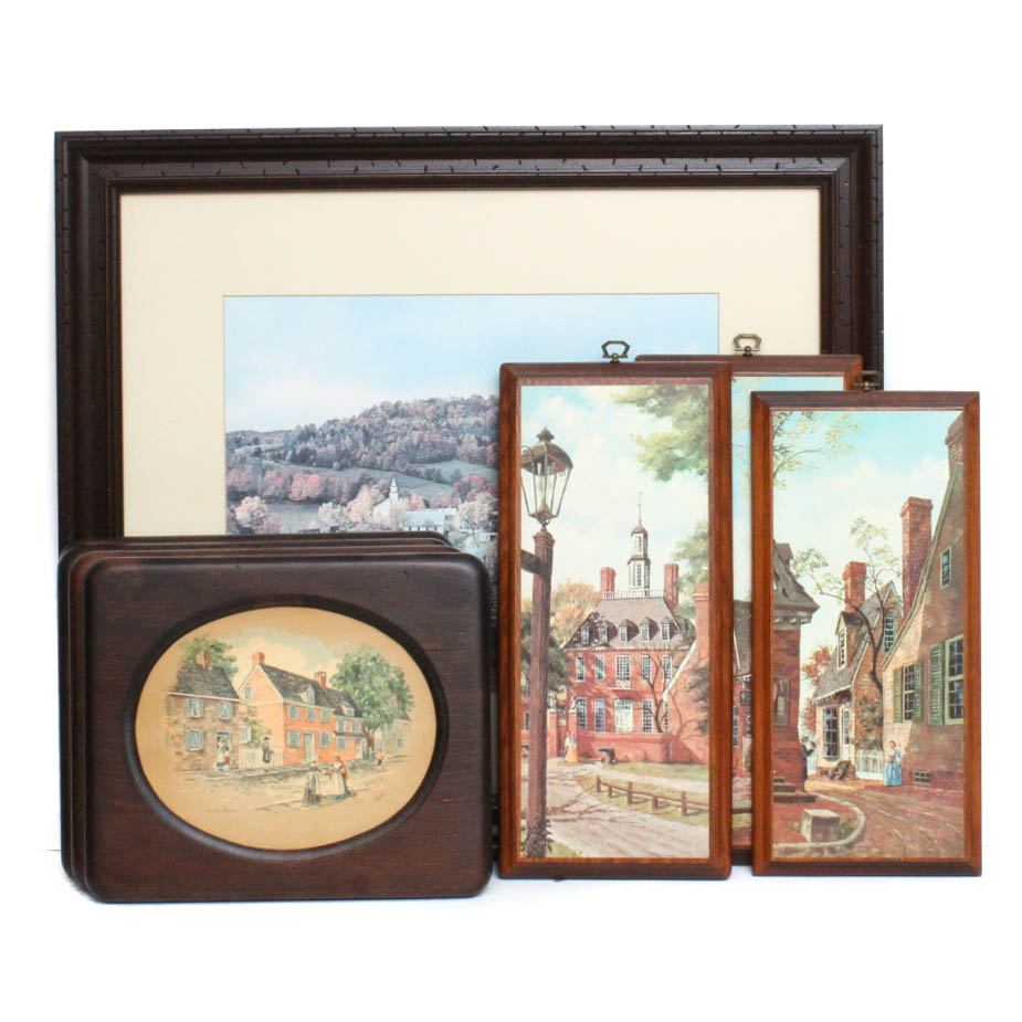 Colonial Motif Print Collection