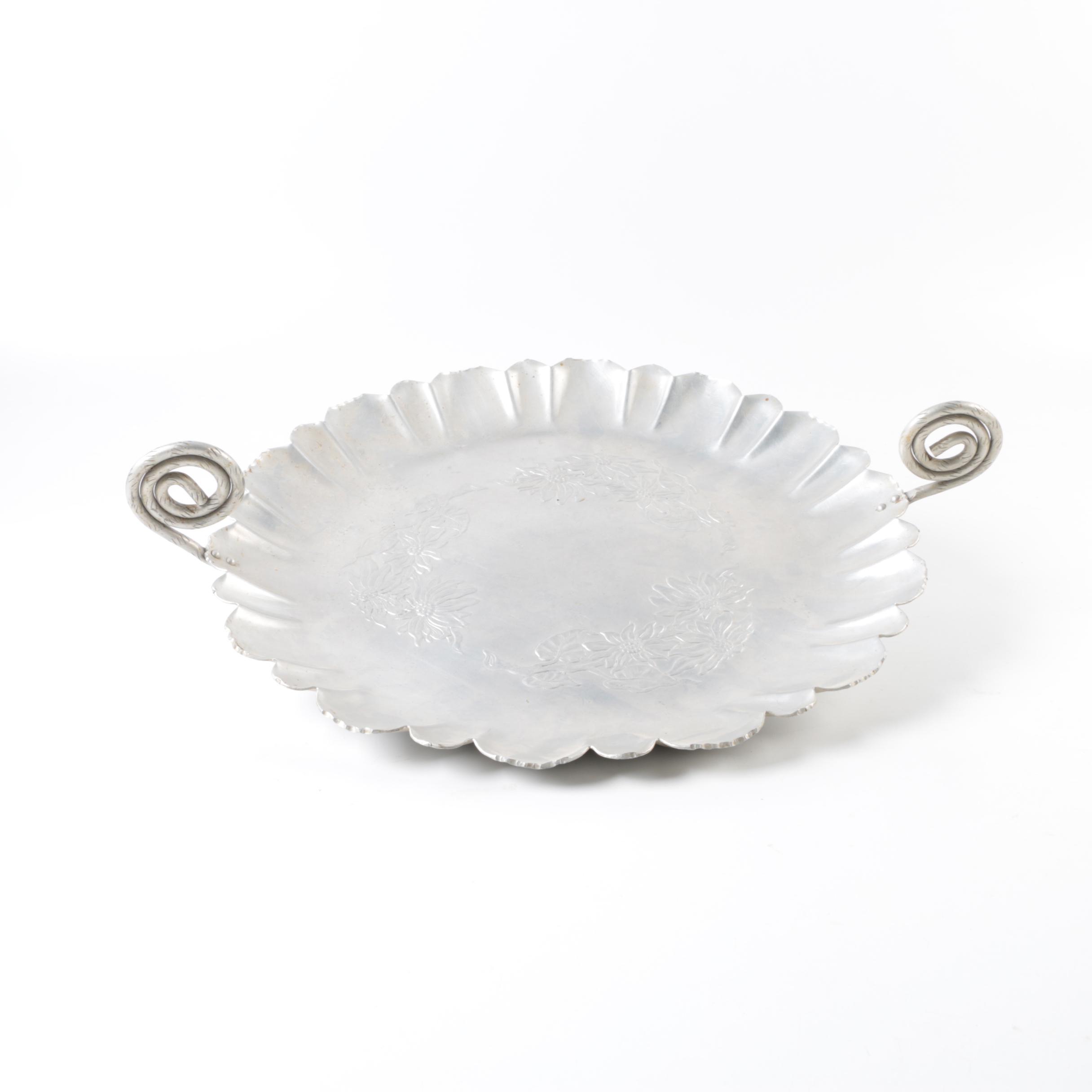 Farber & Shlevin Aluminum Serving Platter