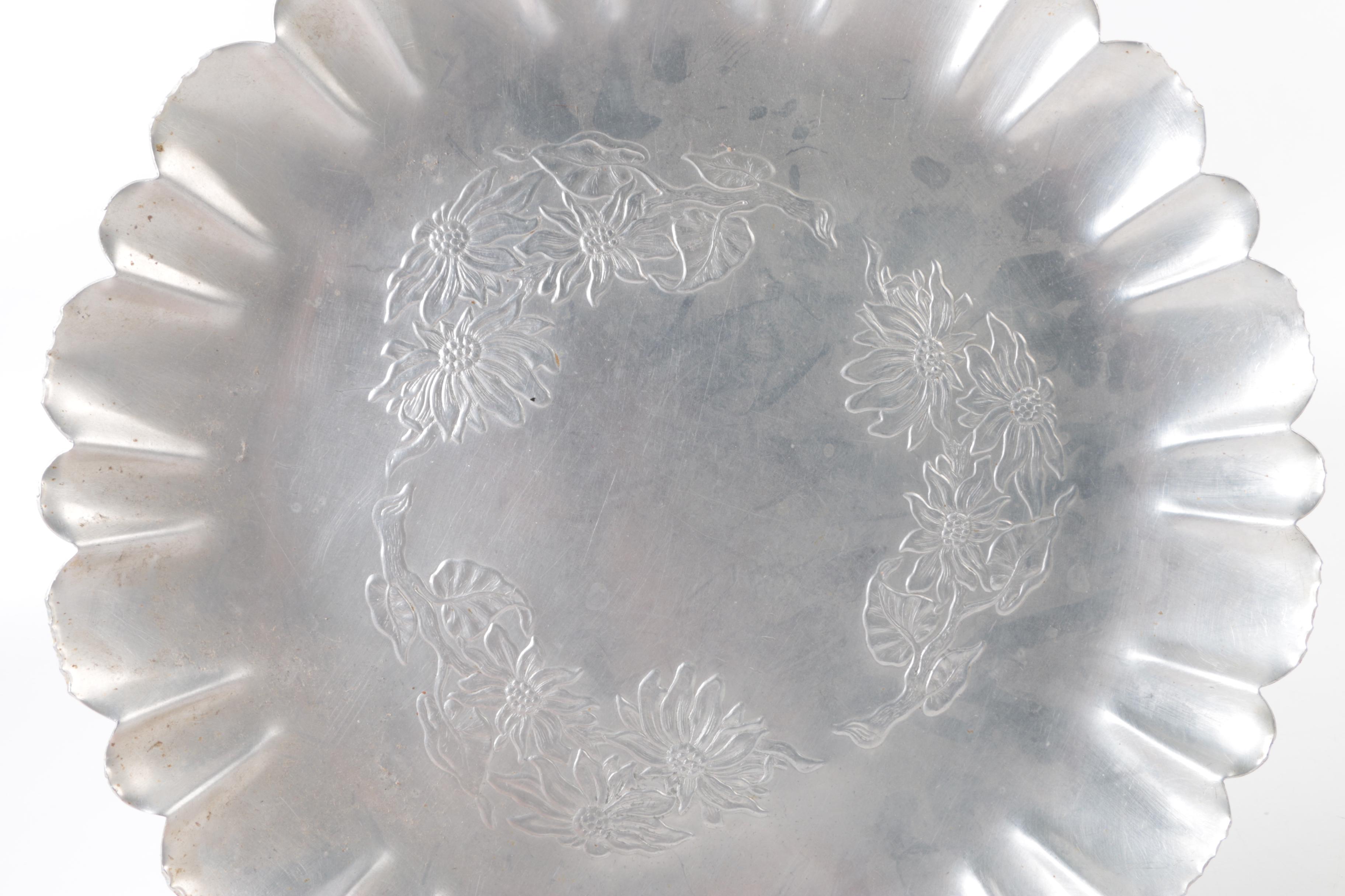 Farber & Shlevin Aluminum Serving Platter