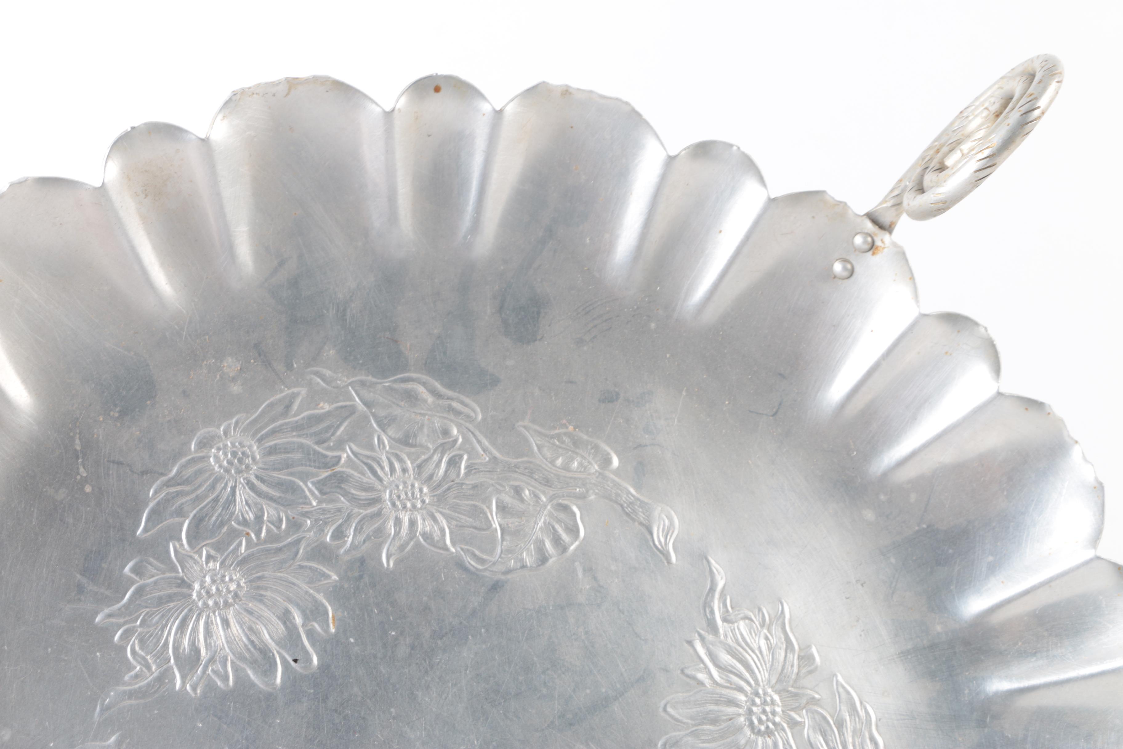 Farber & Shlevin Aluminum Serving Platter