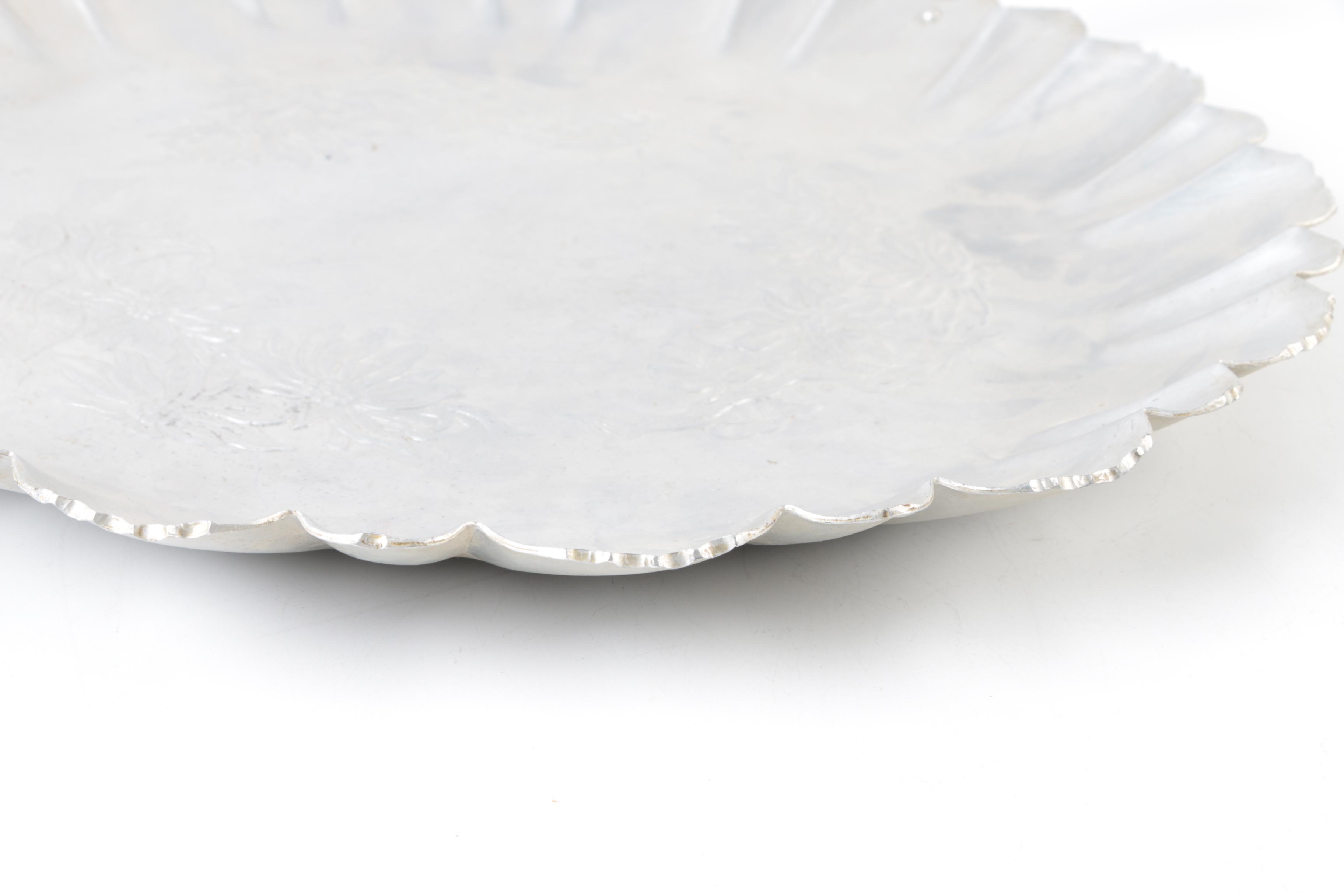 Farber & Shlevin Aluminum Serving Platter