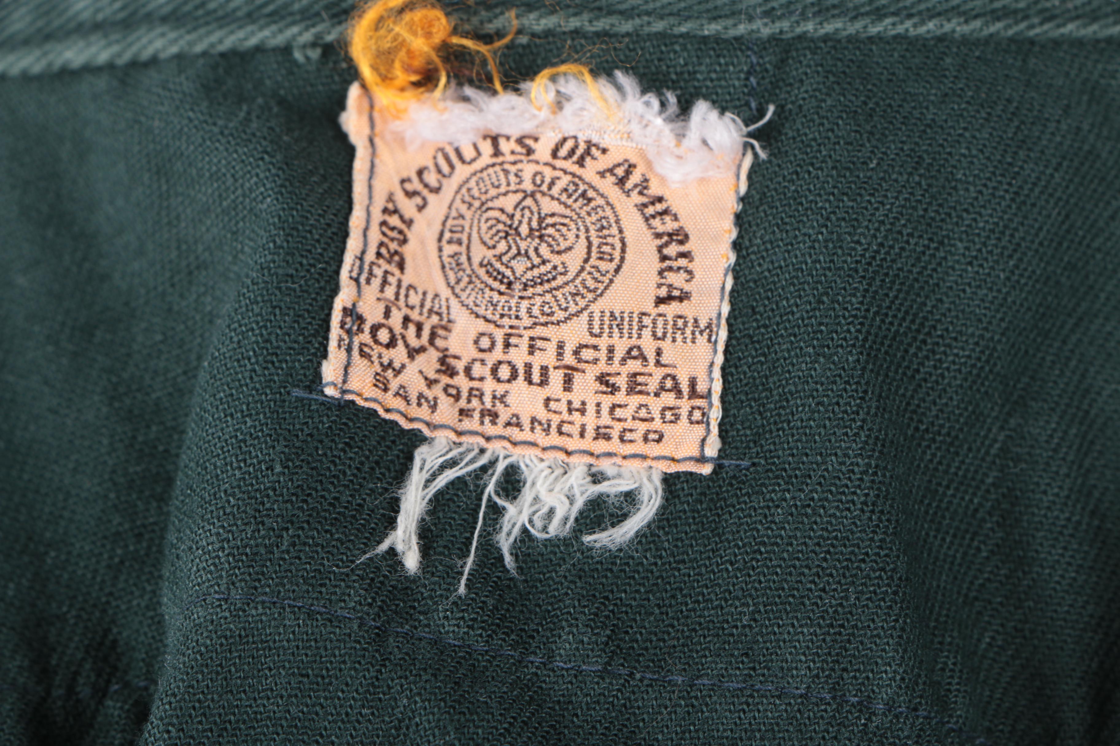 Circa 1960s Boy Scouts of America Shirt with Badges