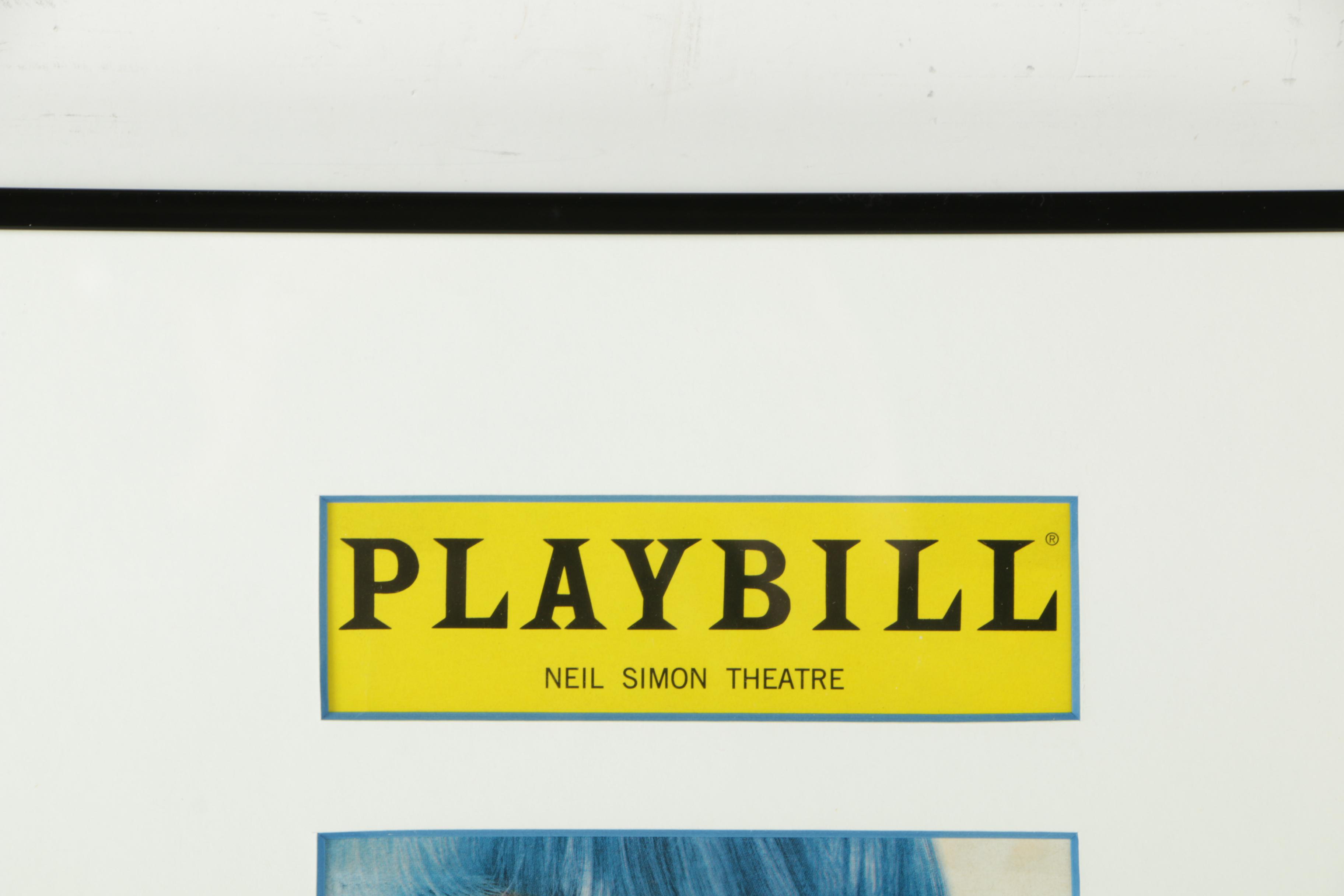 Harvey Fierstein Autographed Playbill of "Hairspray" with Tickets