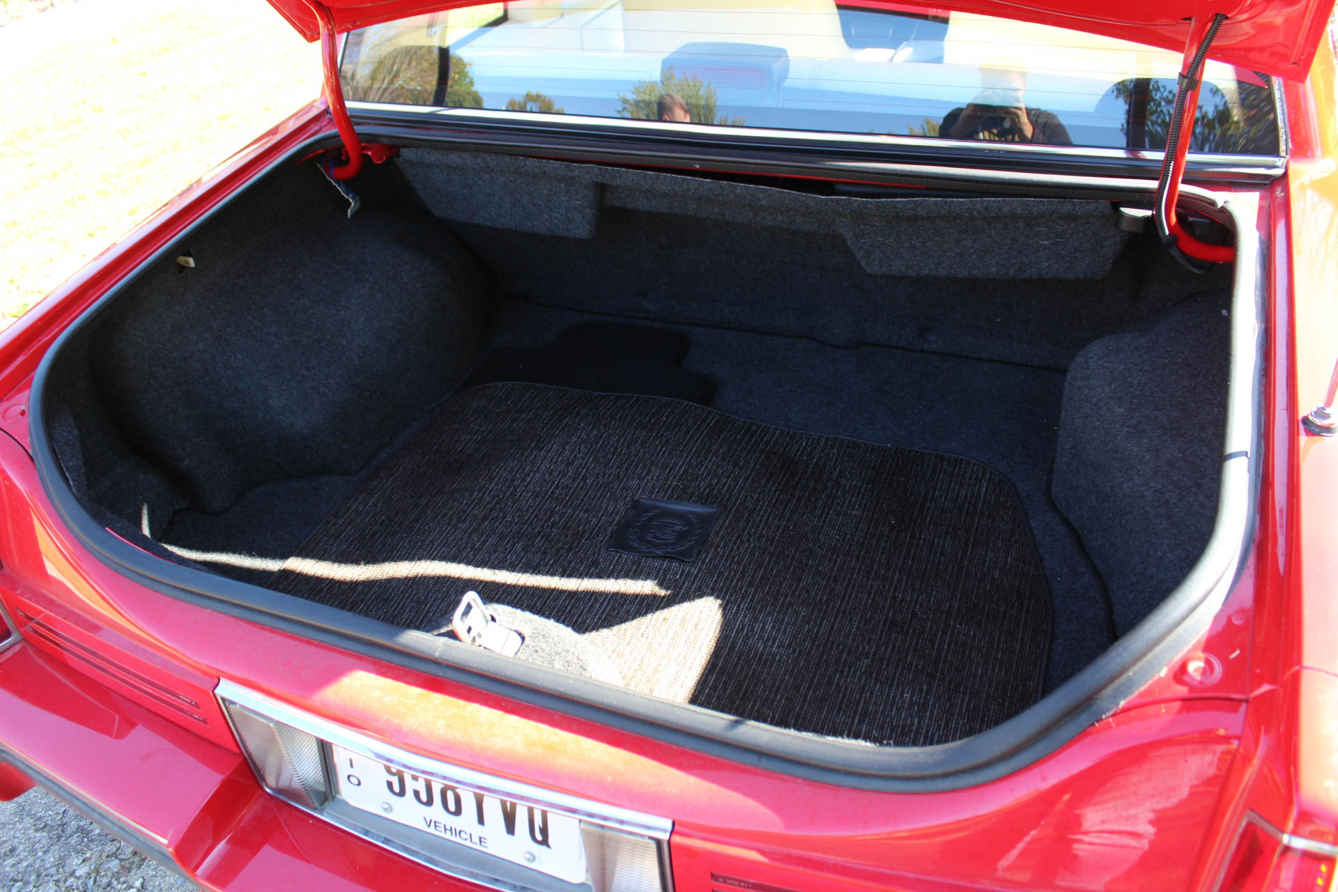 1990 Red Cadillac Eldorado Coupe