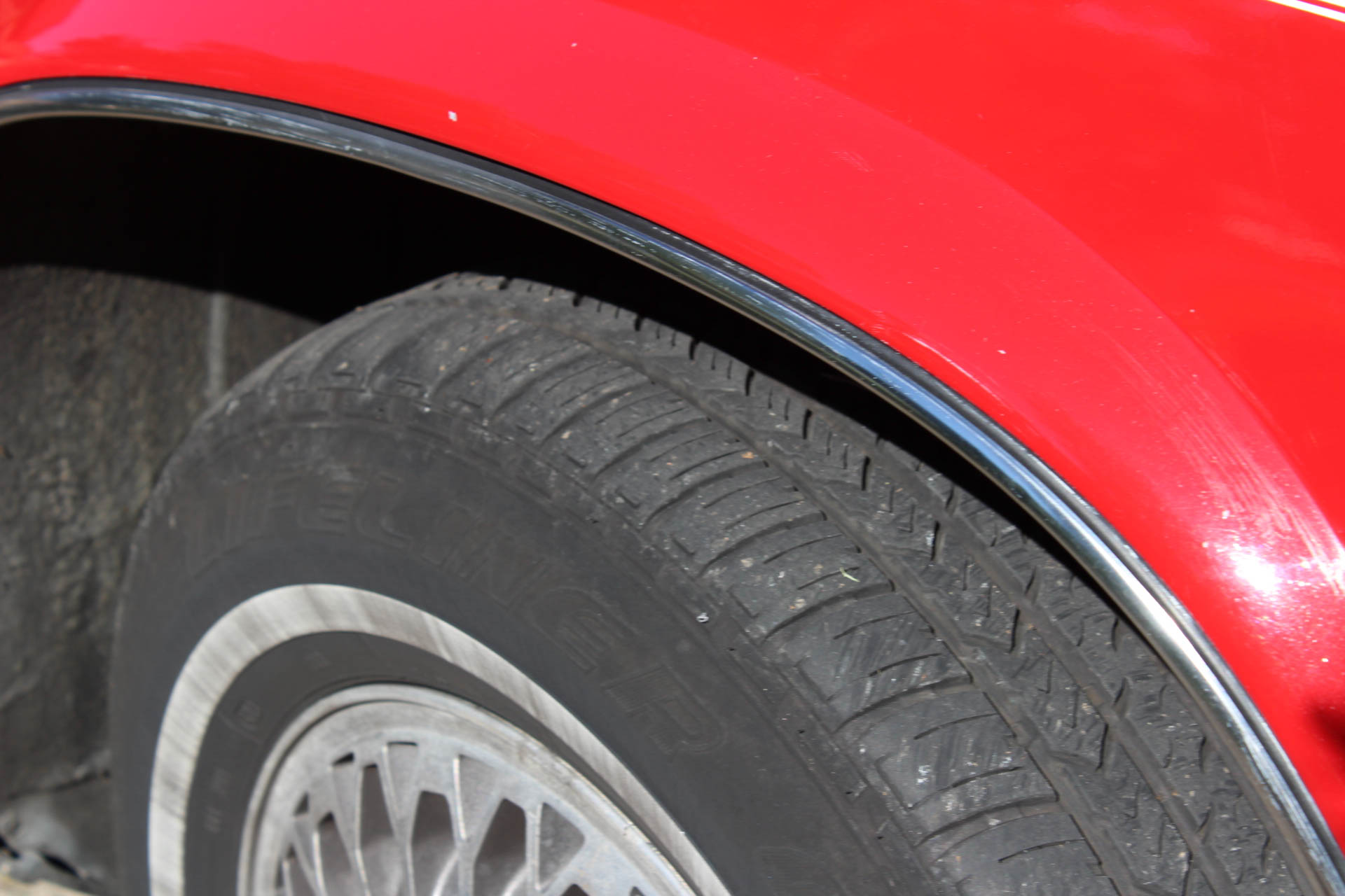 1990 Red Cadillac Eldorado Coupe