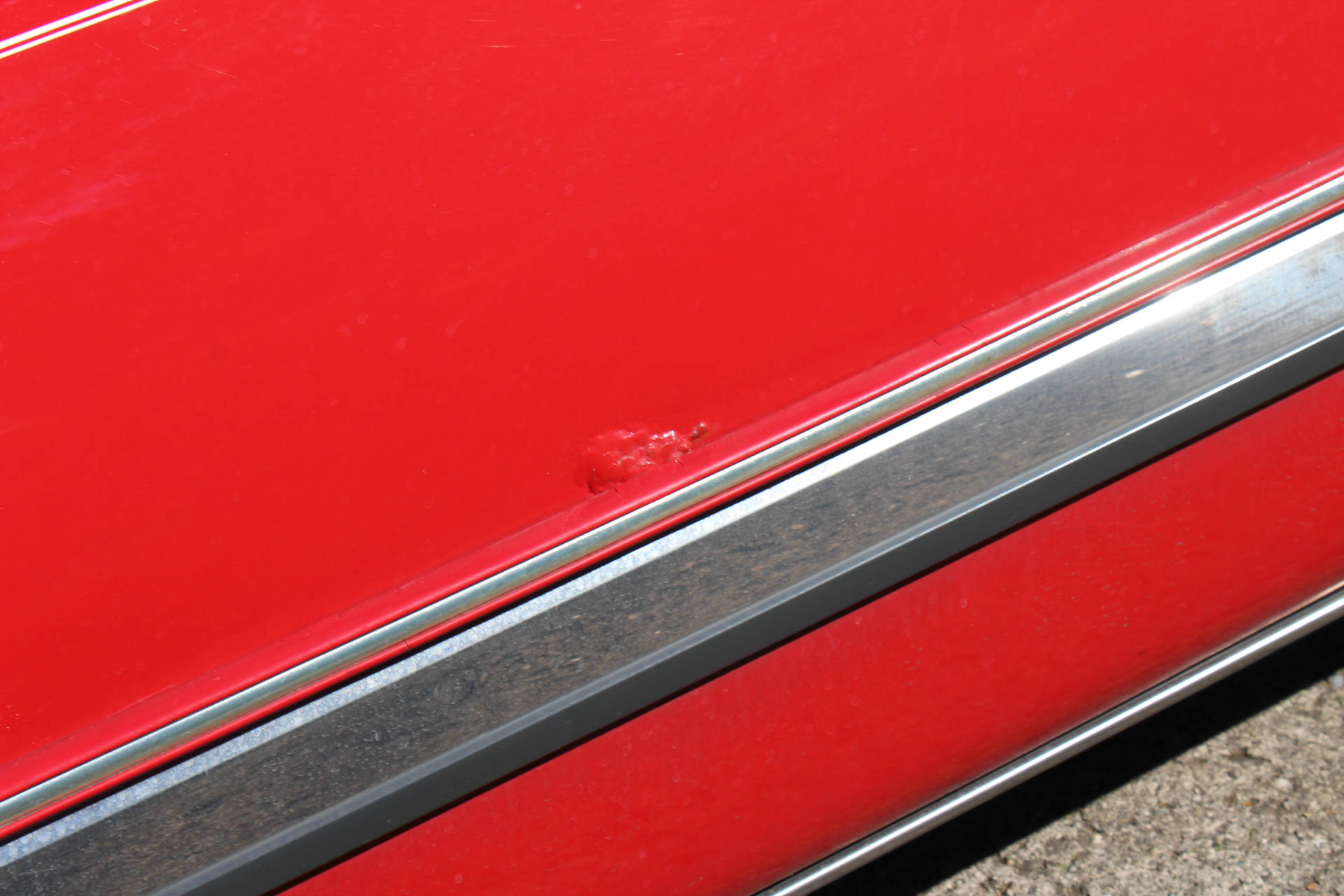 1990 Red Cadillac Eldorado Coupe