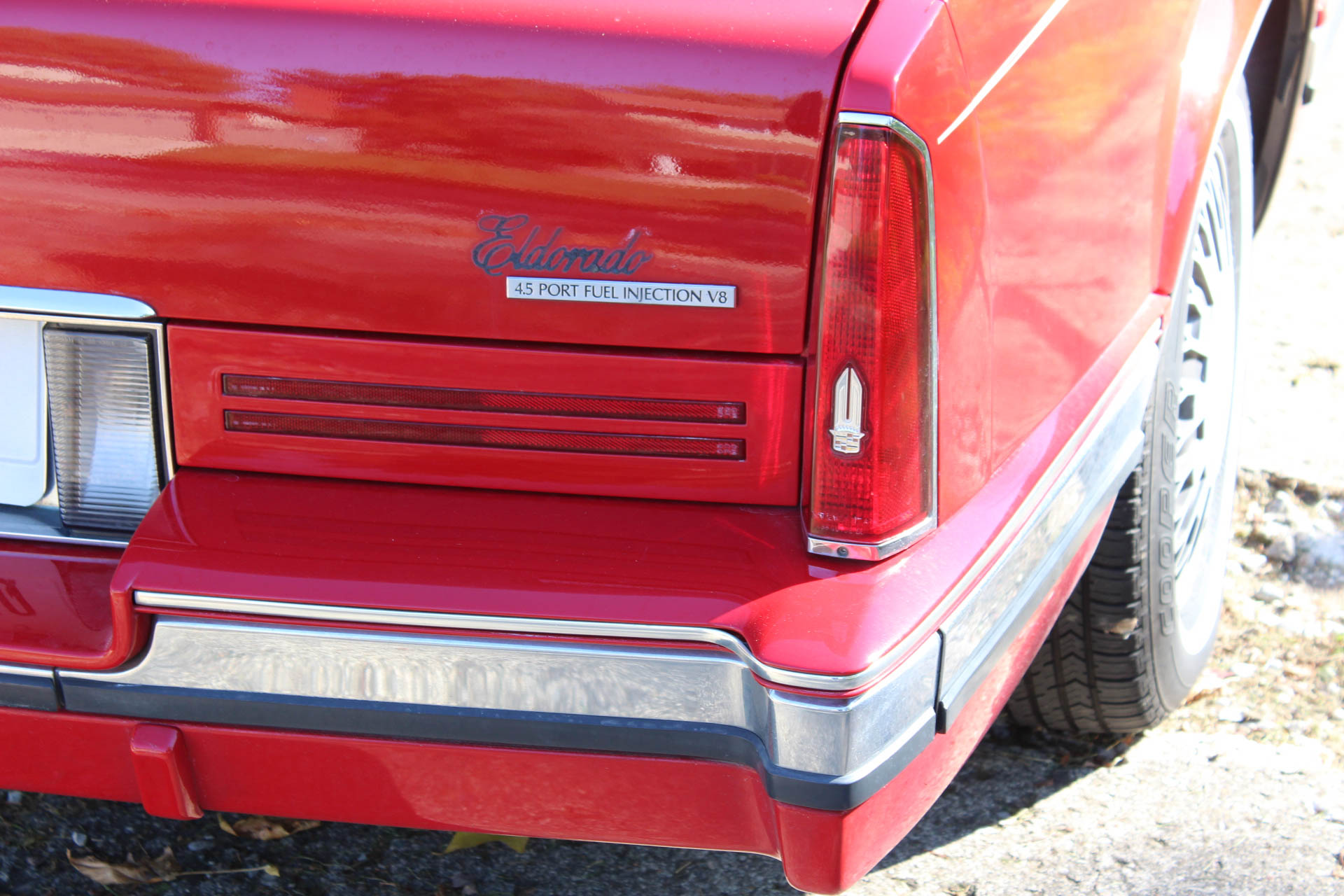 1990 Red Cadillac Eldorado Coupe