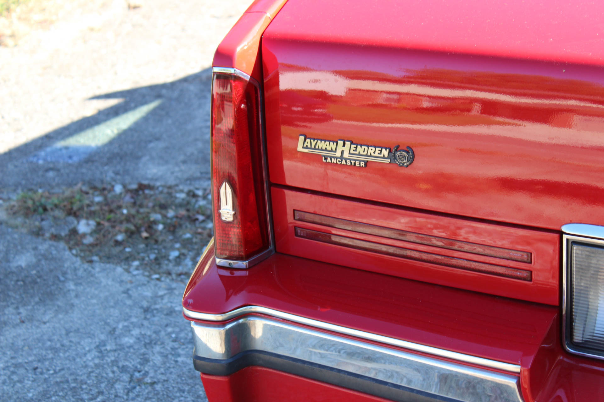 1990 Red Cadillac Eldorado Coupe