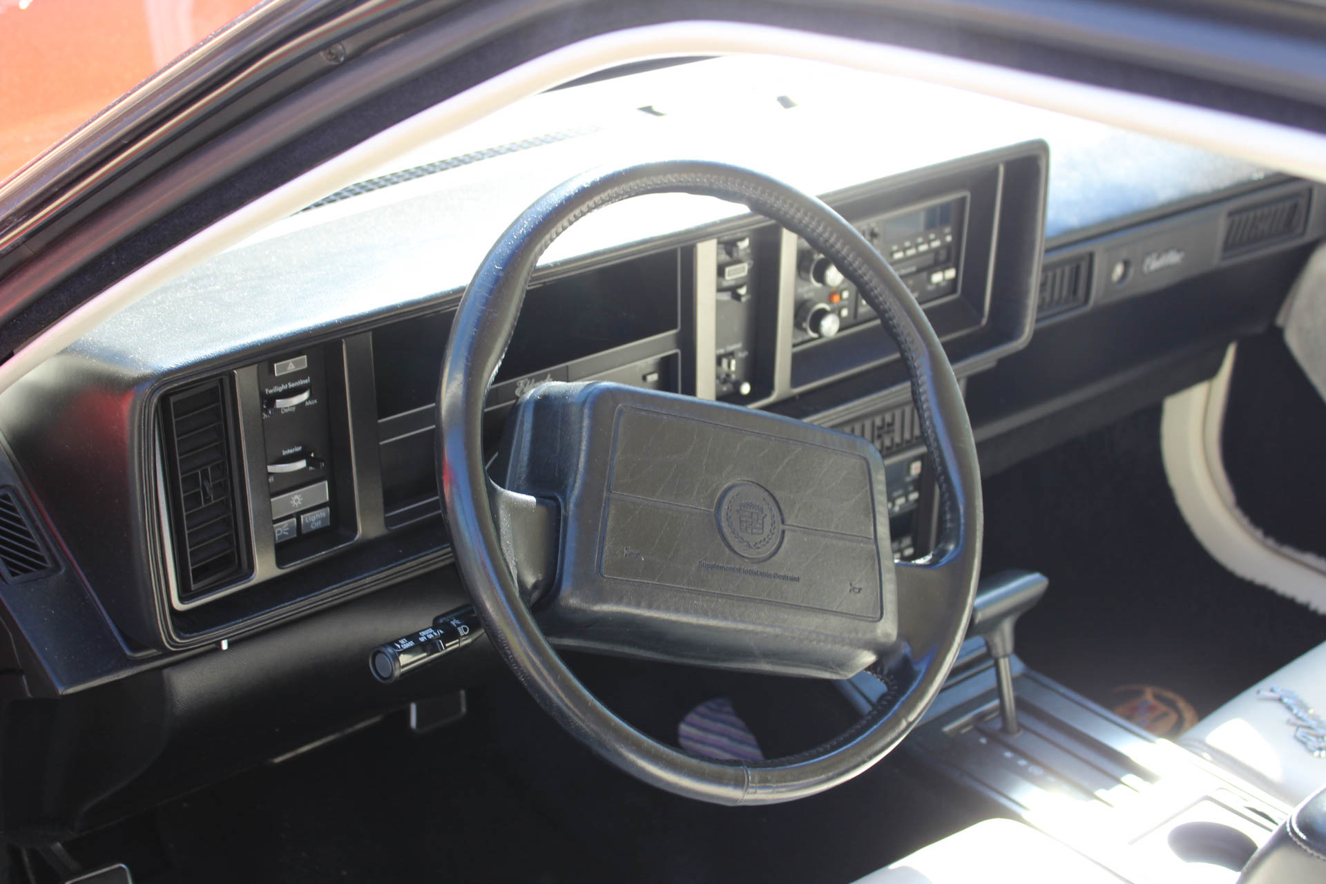 1990 Red Cadillac Eldorado Coupe