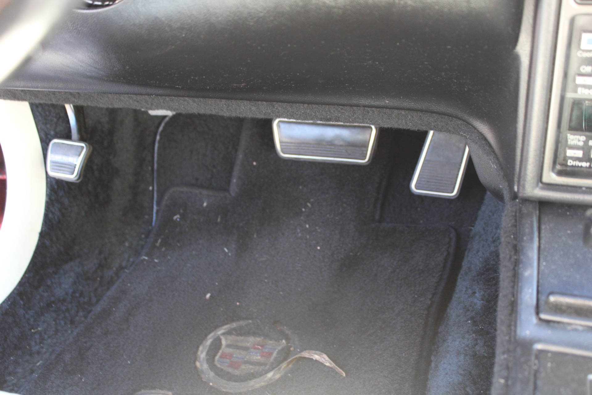 1990 Red Cadillac Eldorado Coupe