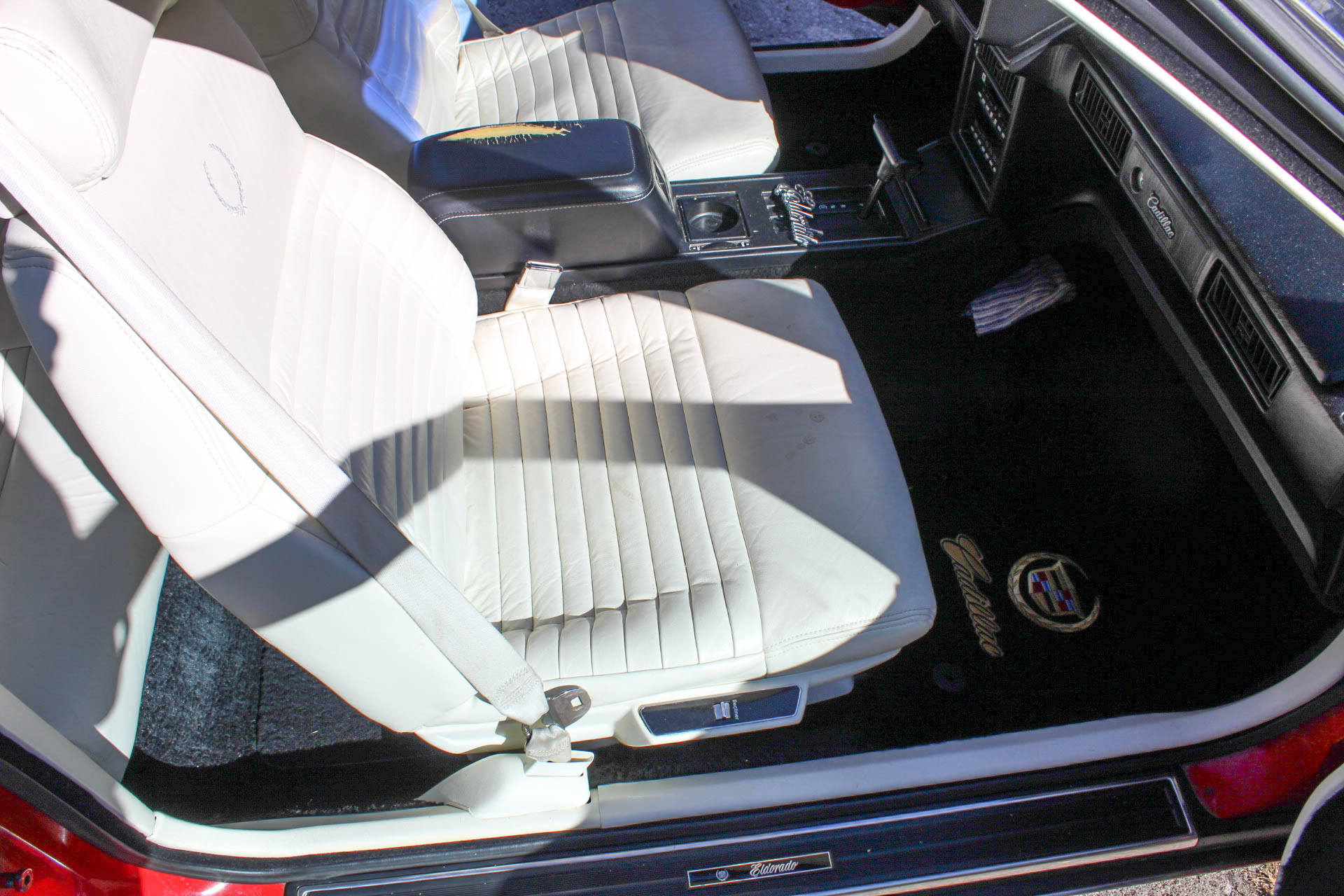 1990 Red Cadillac Eldorado Coupe