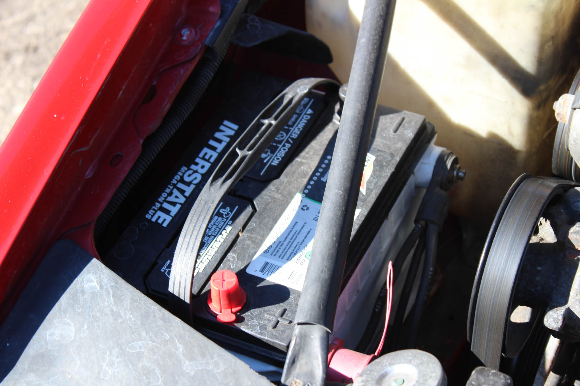 1990 Red Cadillac Eldorado Coupe