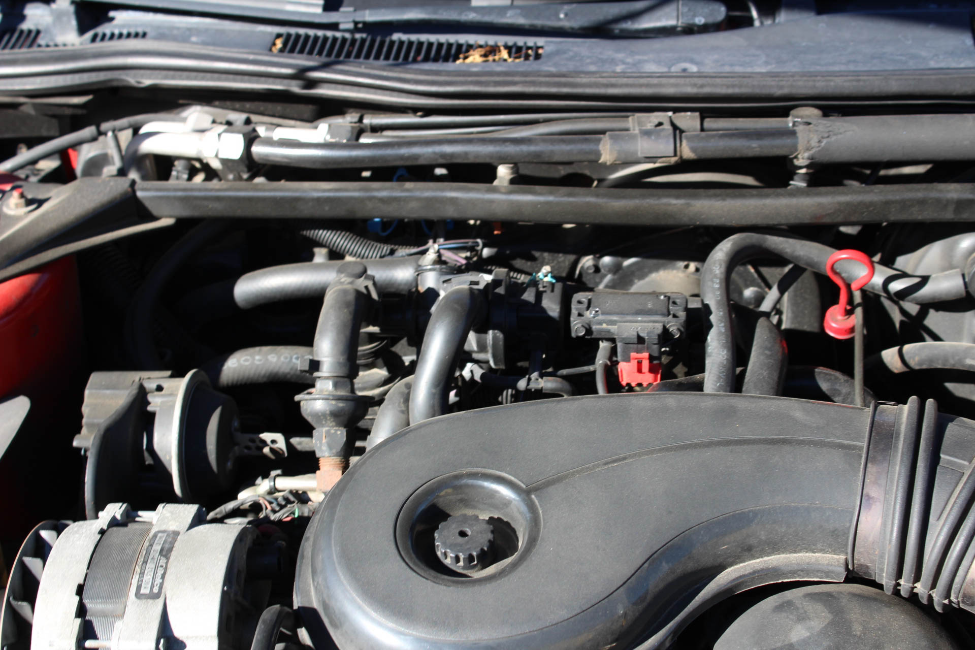 1990 Red Cadillac Eldorado Coupe