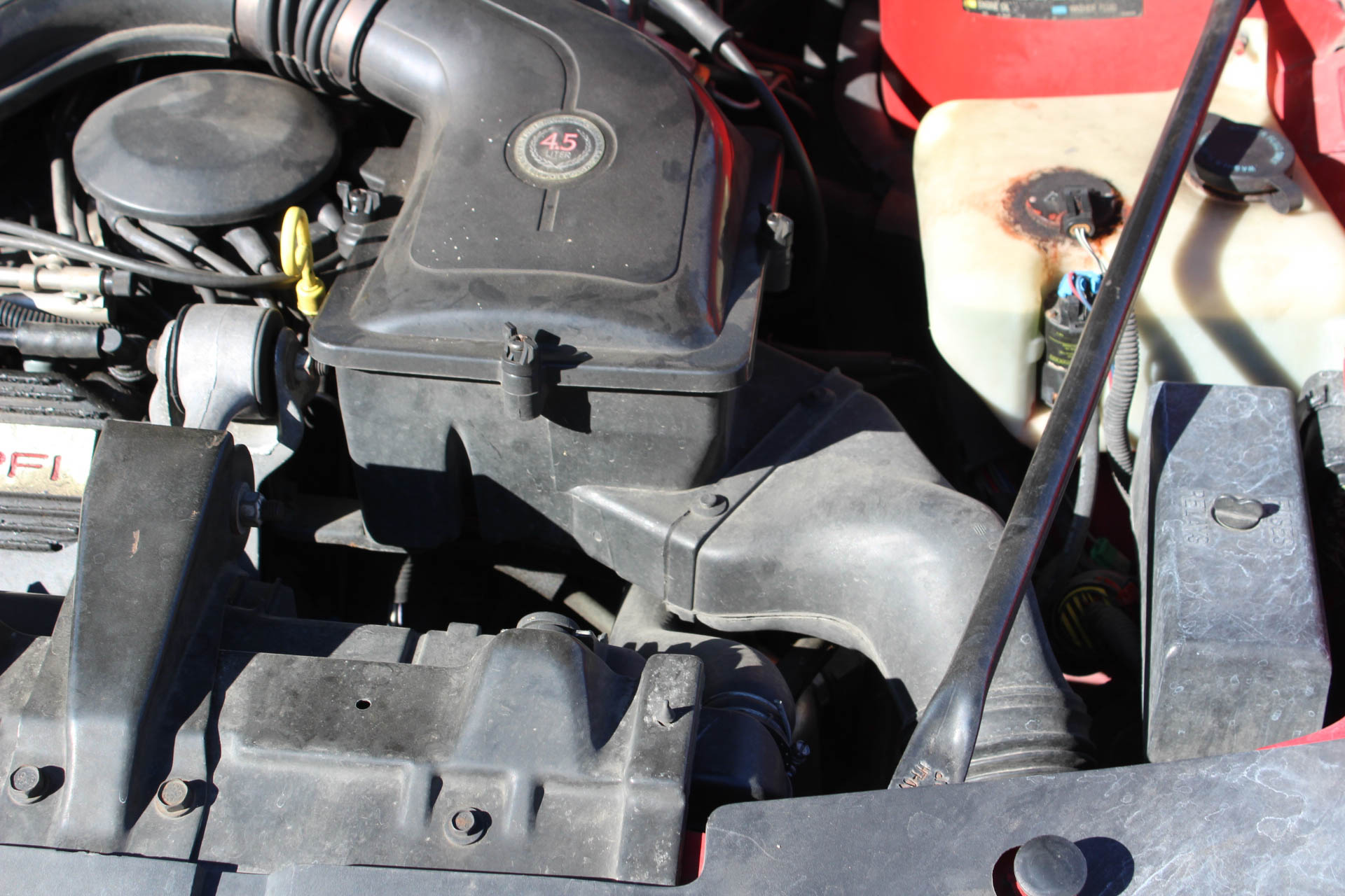 1990 Red Cadillac Eldorado Coupe