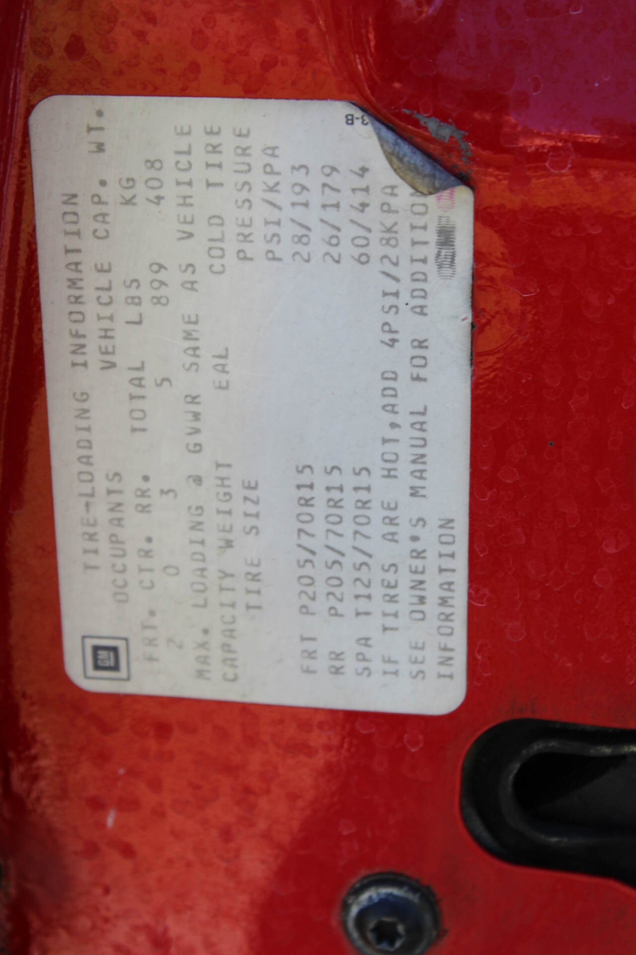 1990 Red Cadillac Eldorado Coupe