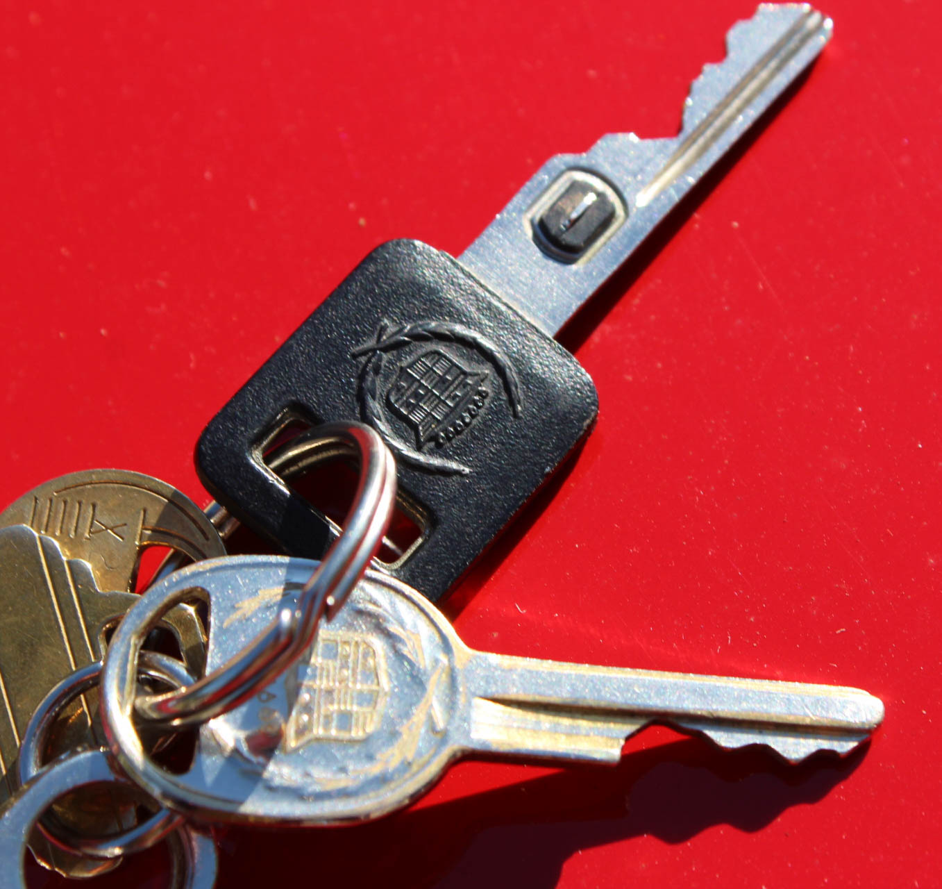 1990 Red Cadillac Eldorado Coupe