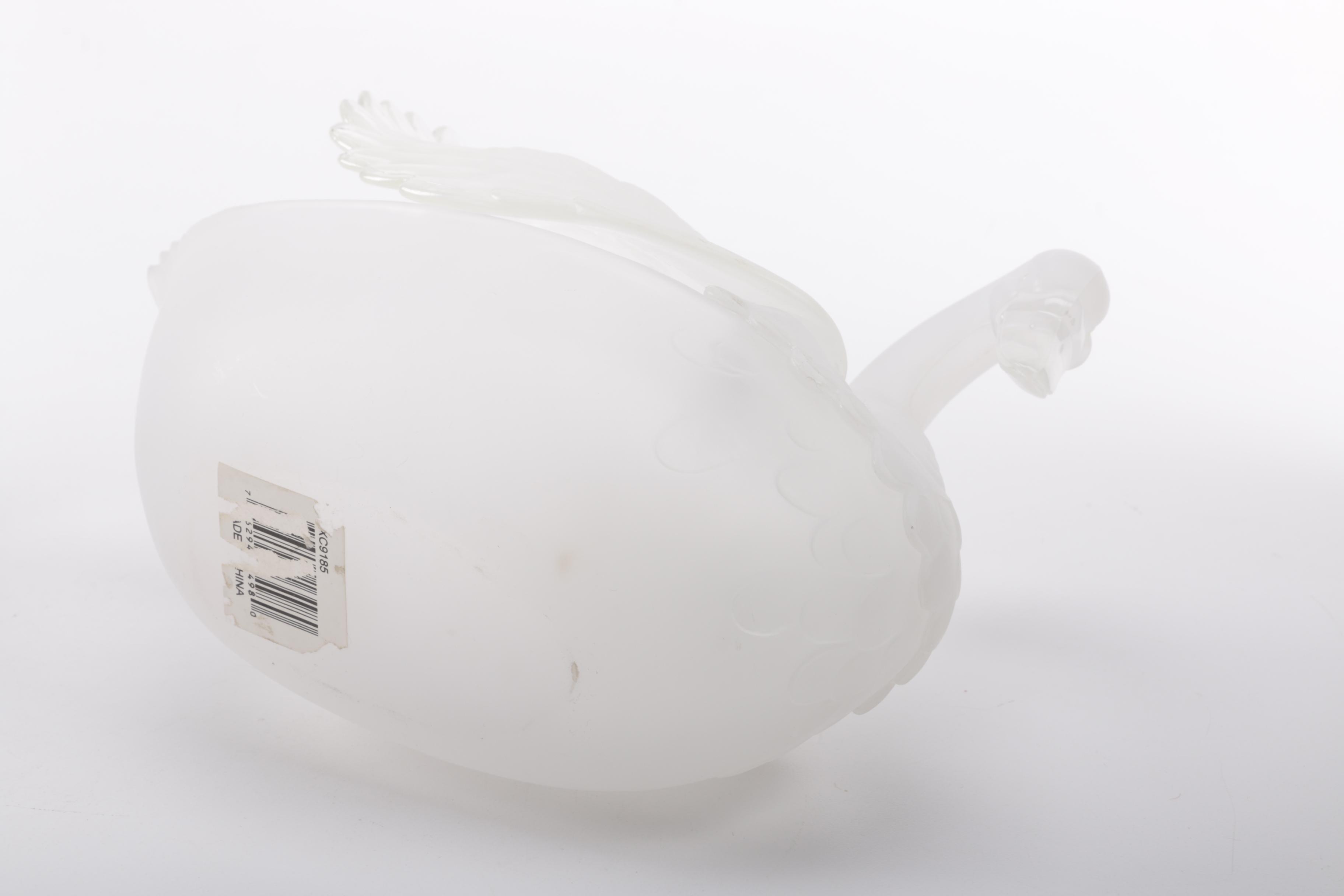 Vintage Boudoir Lamp and Swan Figurine