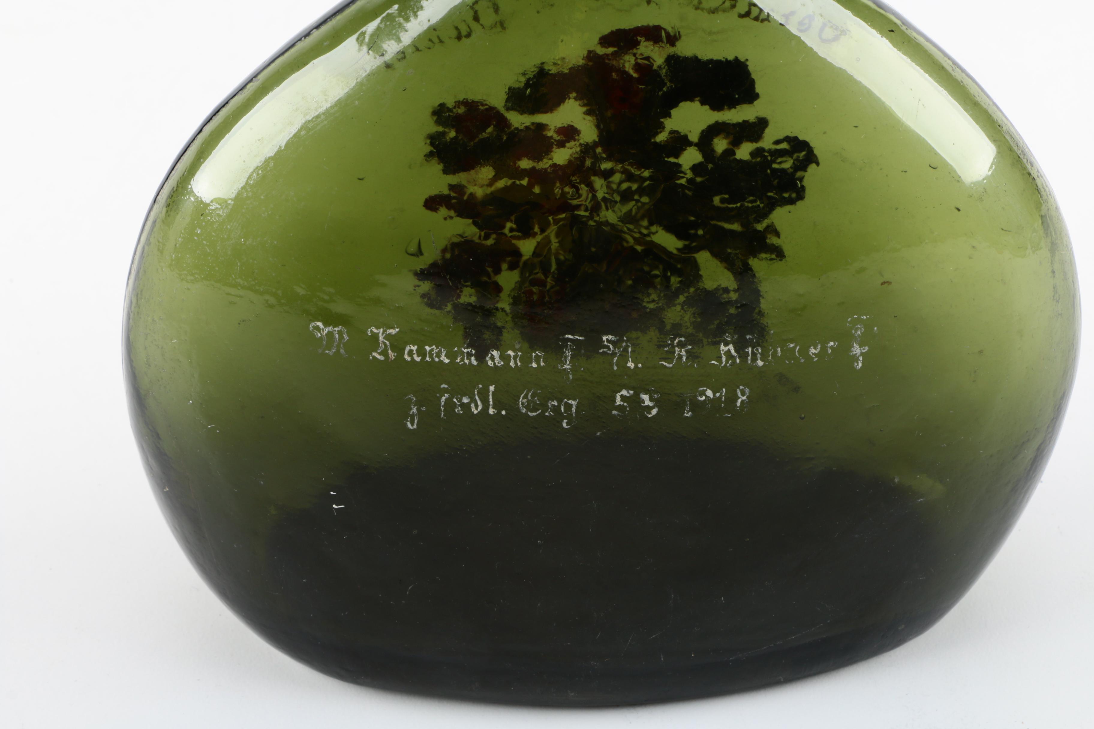 Painted Glassware Vase