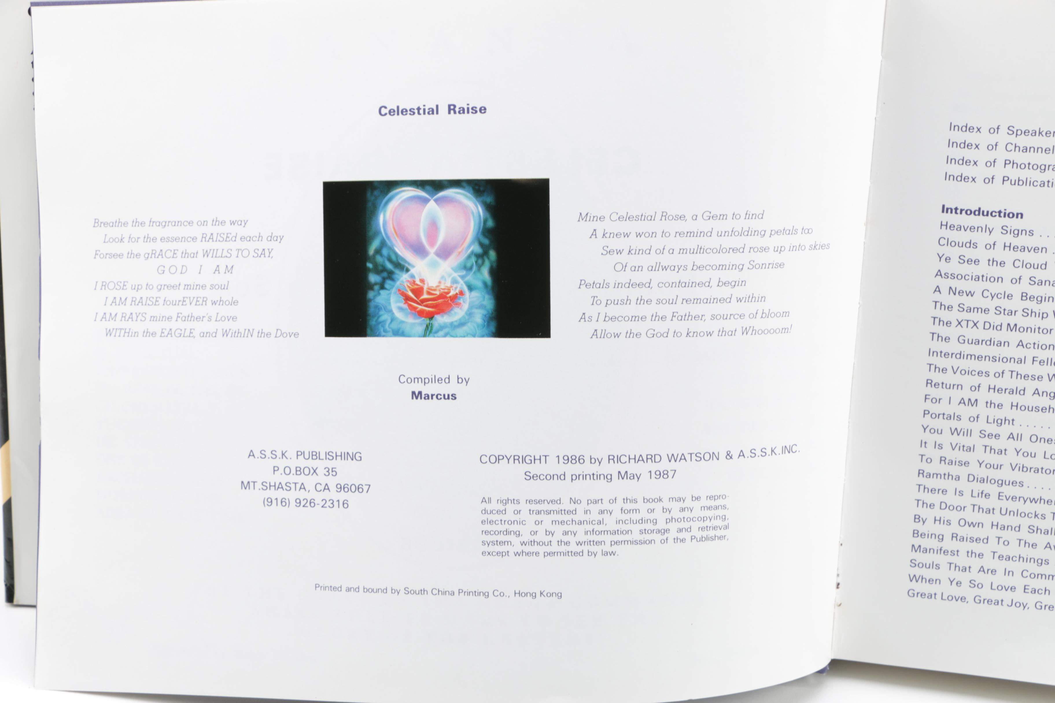 Assorted Science Fiction and Spirituality Books