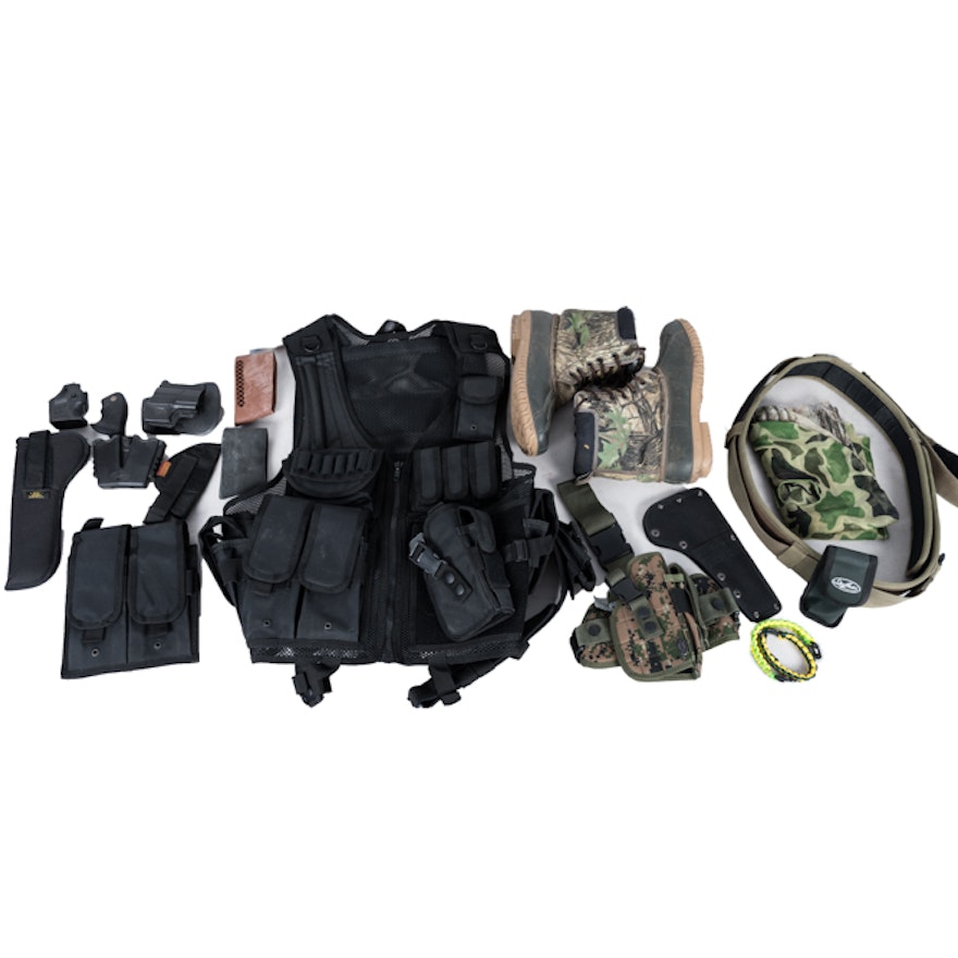 Collection of Outdoorsman Gear