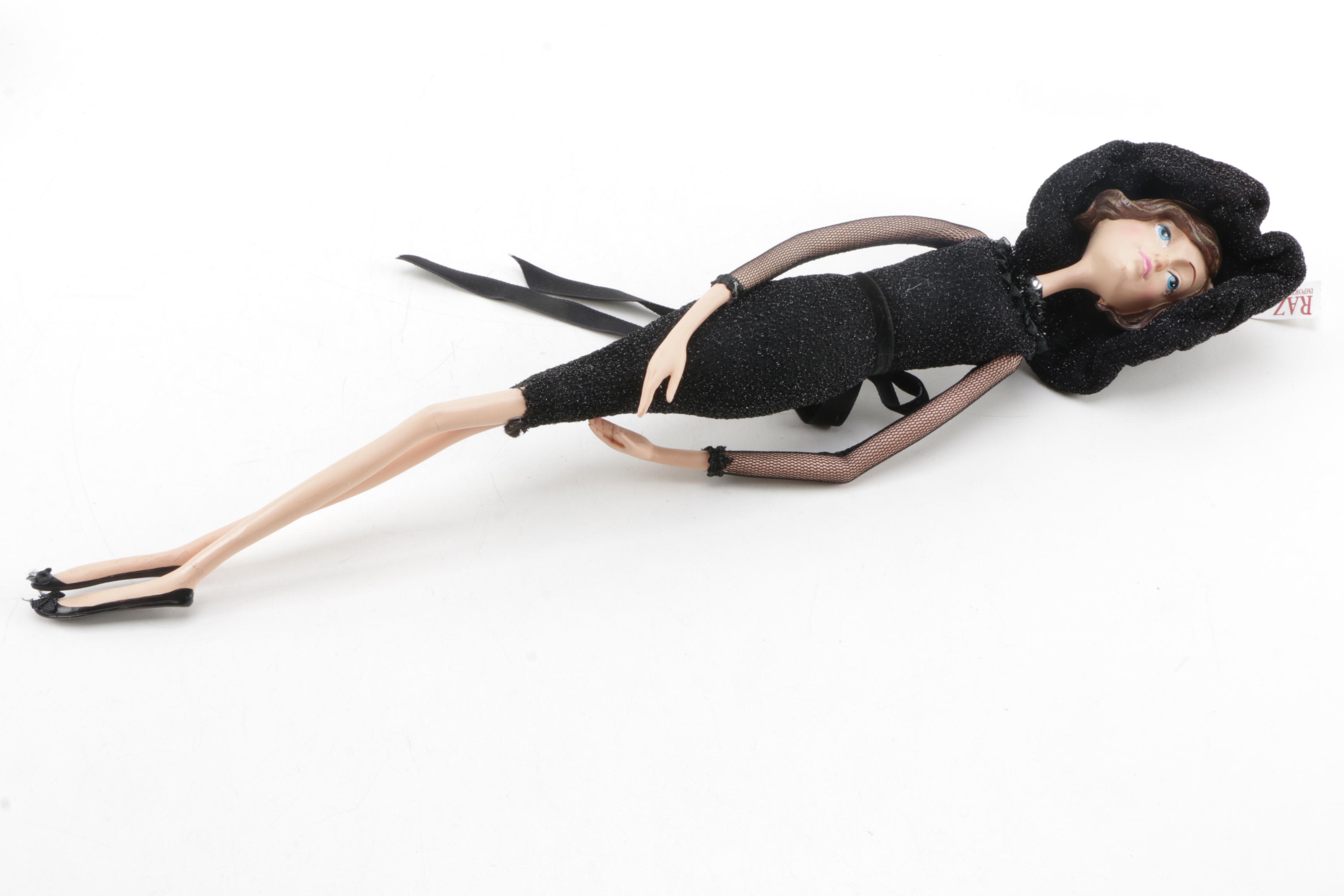 Raz Holiday Doll Ornaments