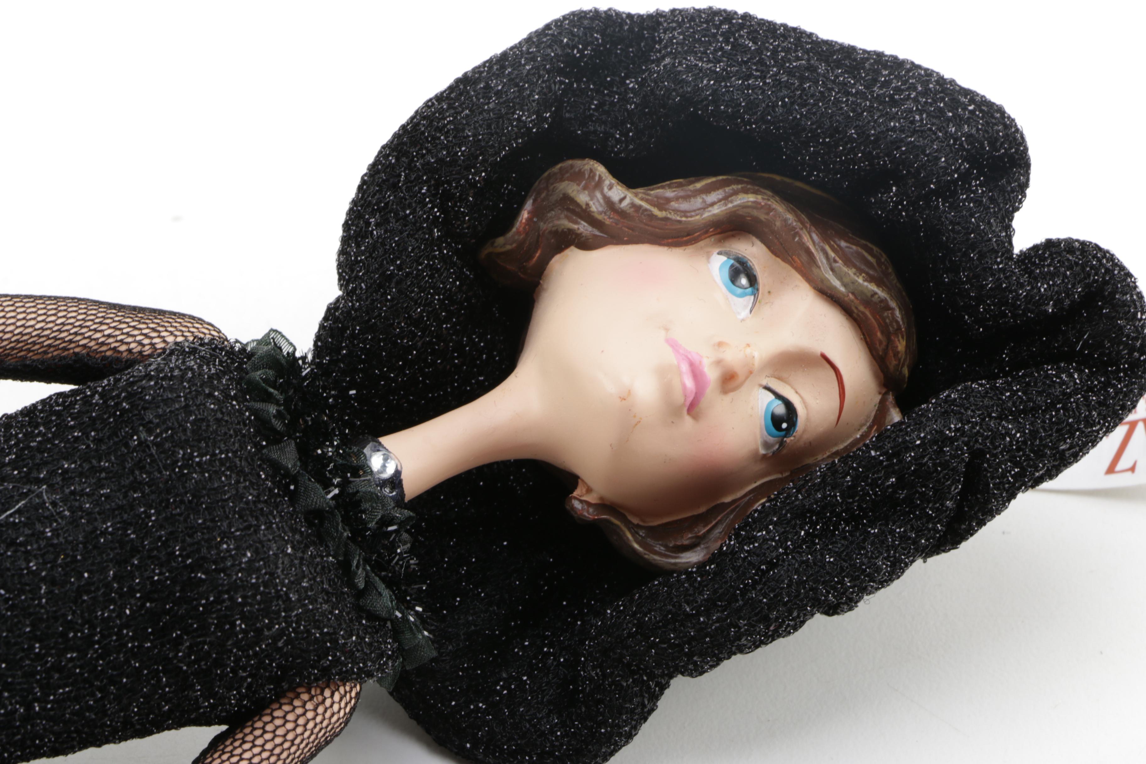 Raz Holiday Doll Ornaments