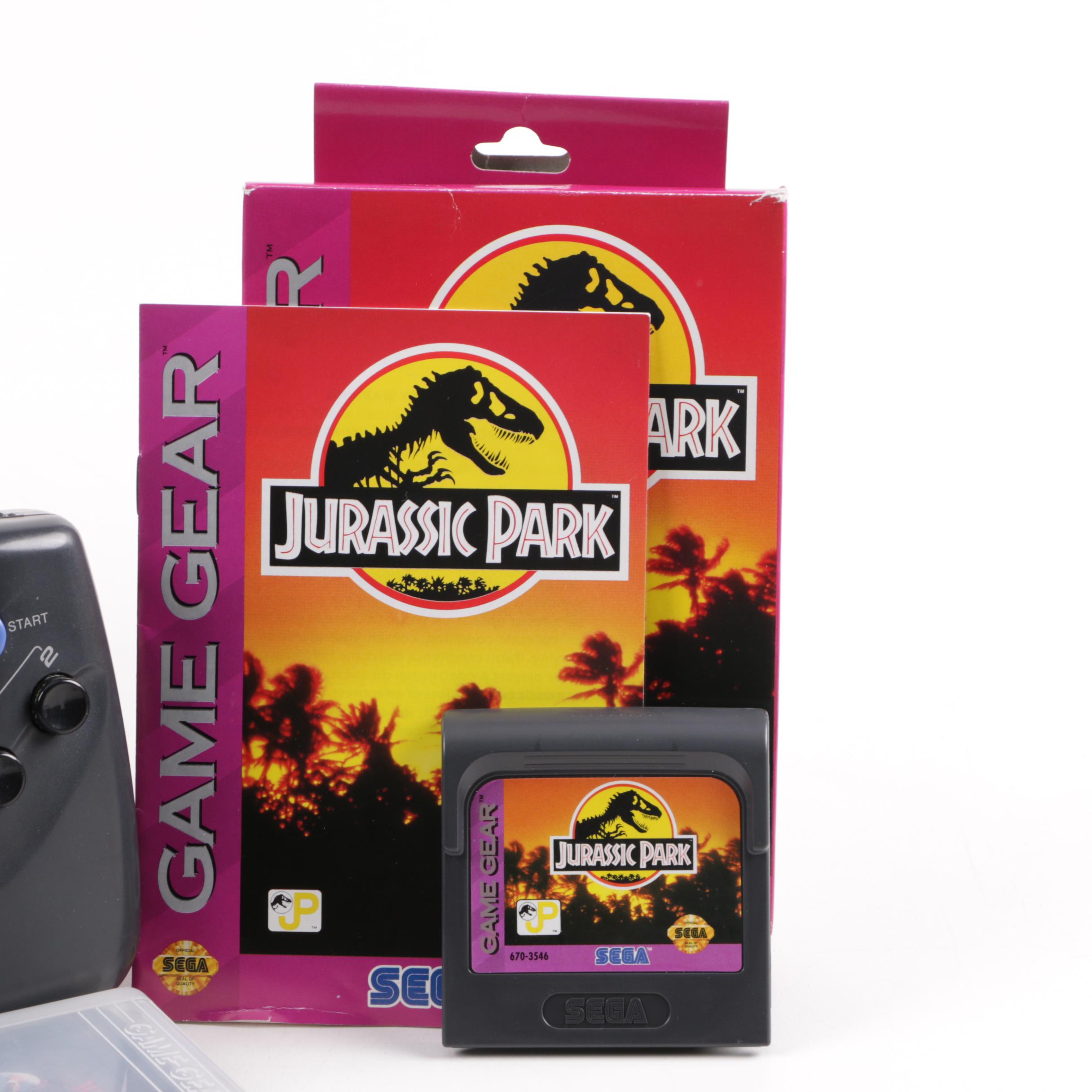 Sega Game Gear Portable Video Game System with Games and Accessories