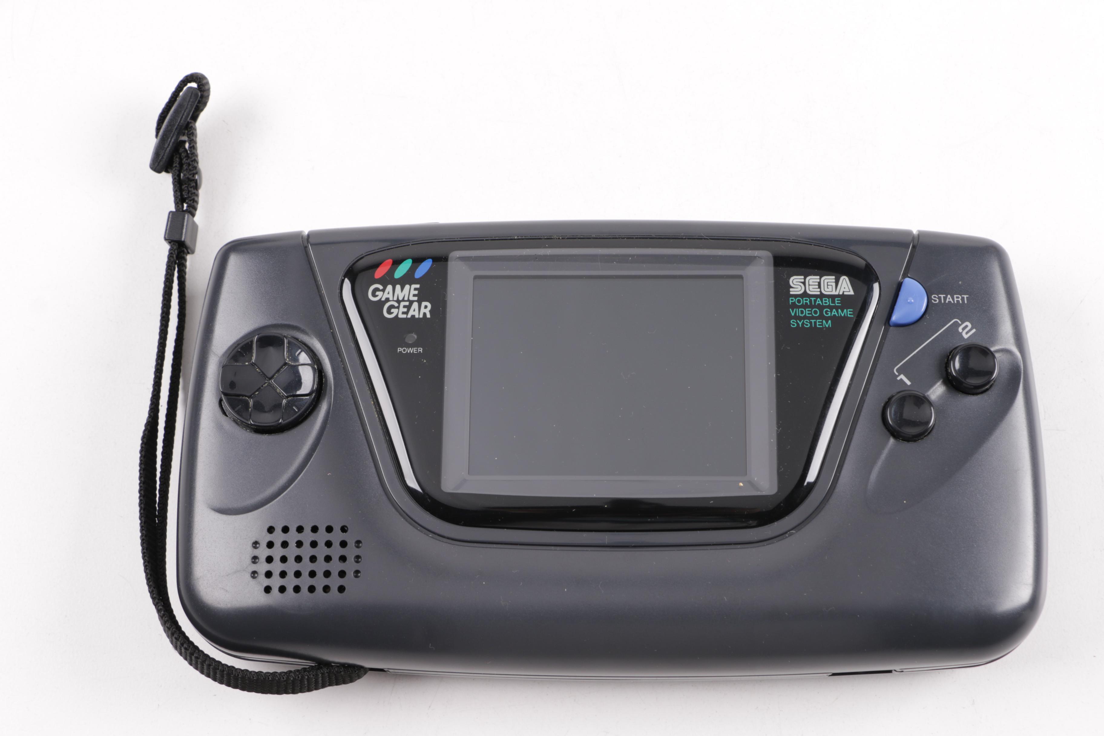Sega Game Gear Portable Video Game System with Games and Accessories