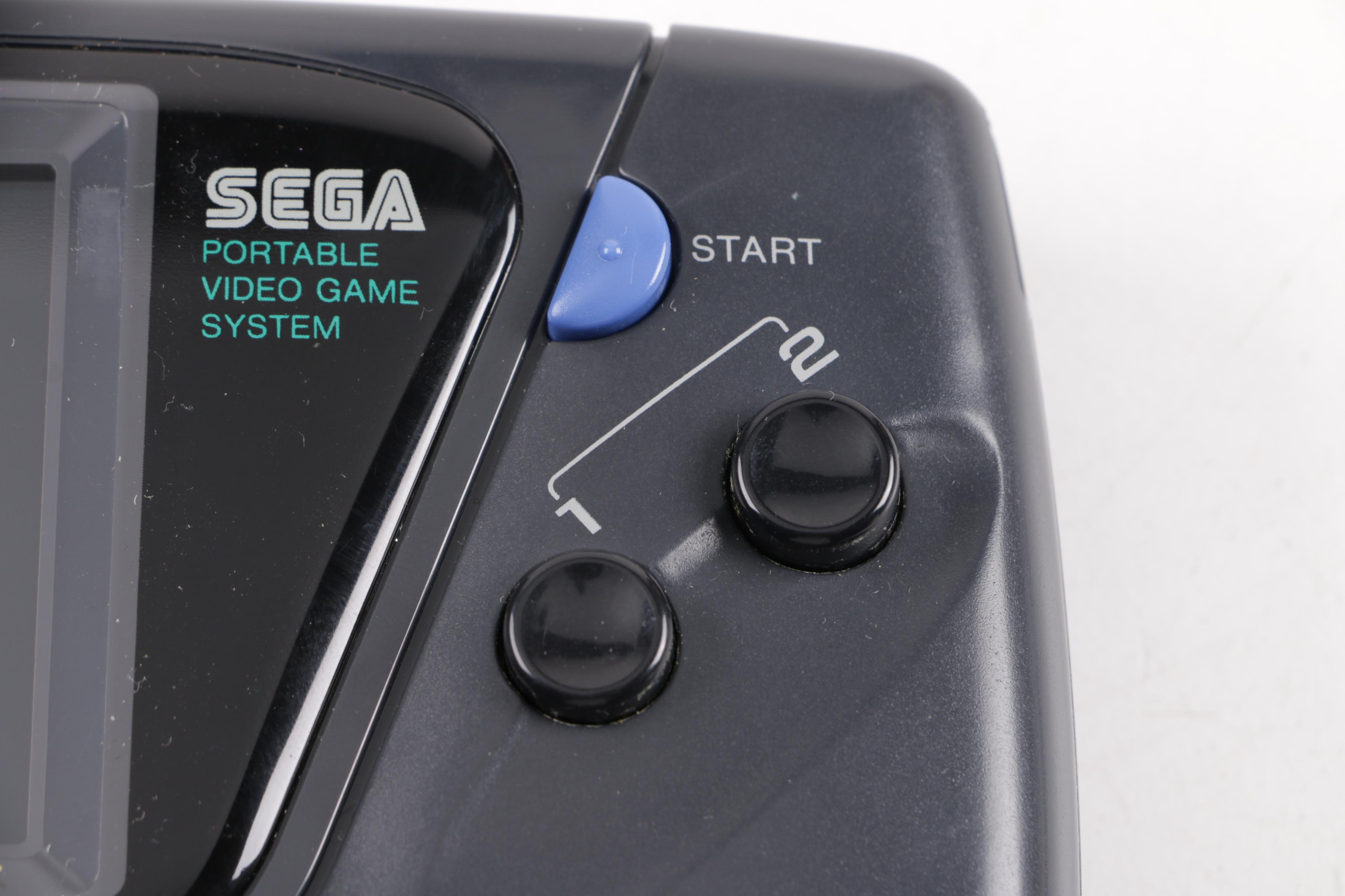 Sega Game Gear Portable Video Game System with Games and Accessories