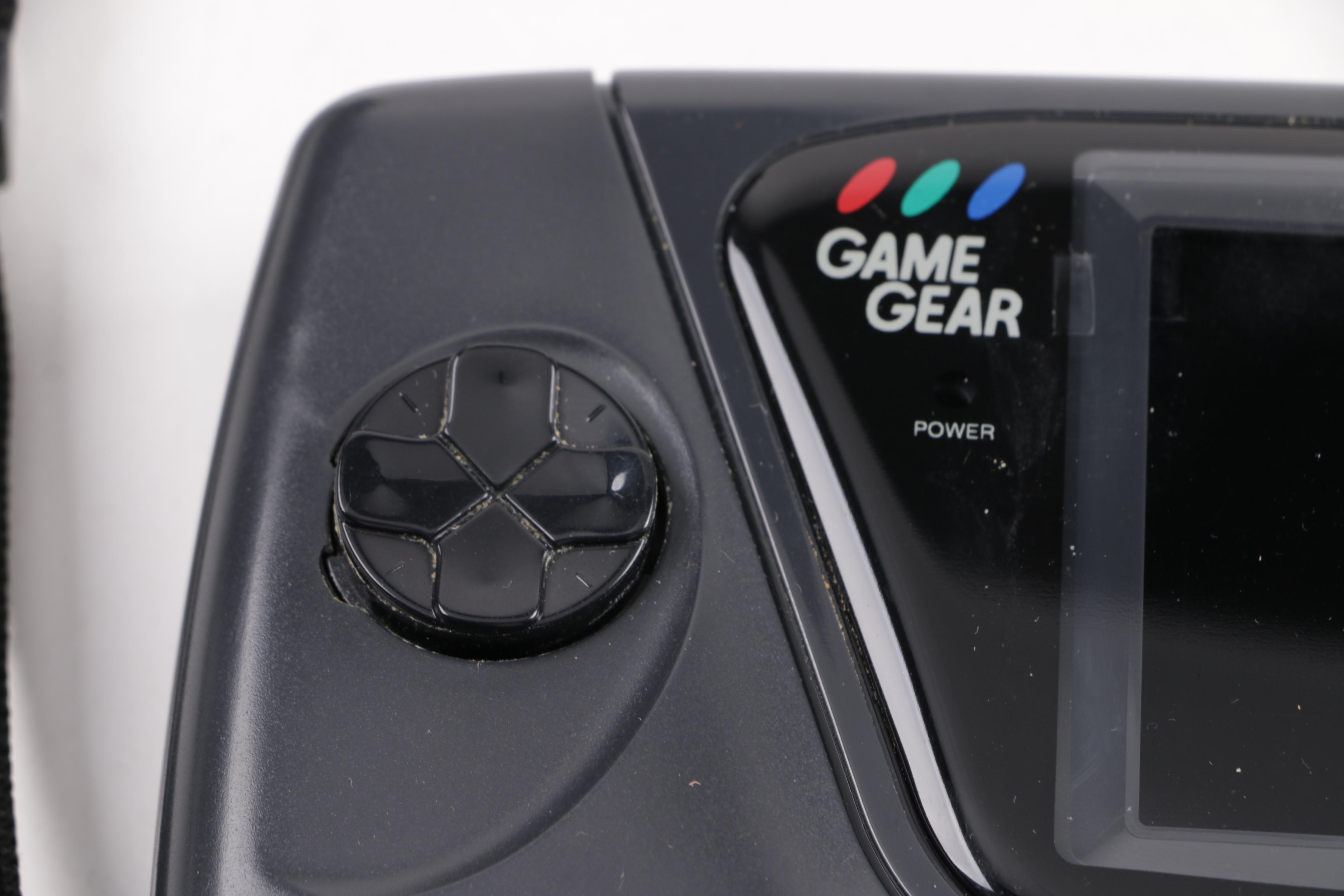 Sega Game Gear Portable Video Game System with Games and Accessories