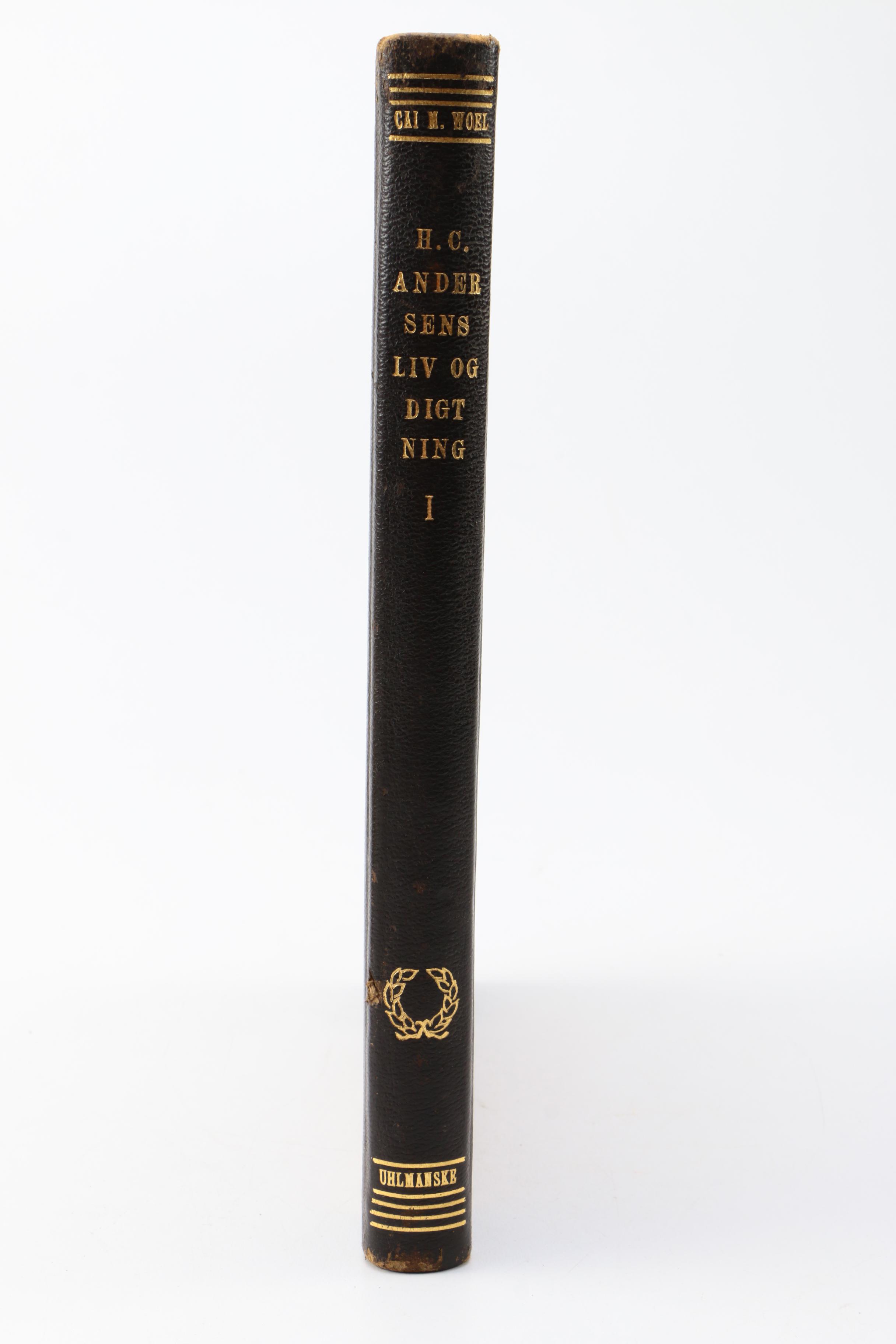 1949 Four-Volume Danish "H. C. Andersens Liv og Digtning" by Cai M. Woel