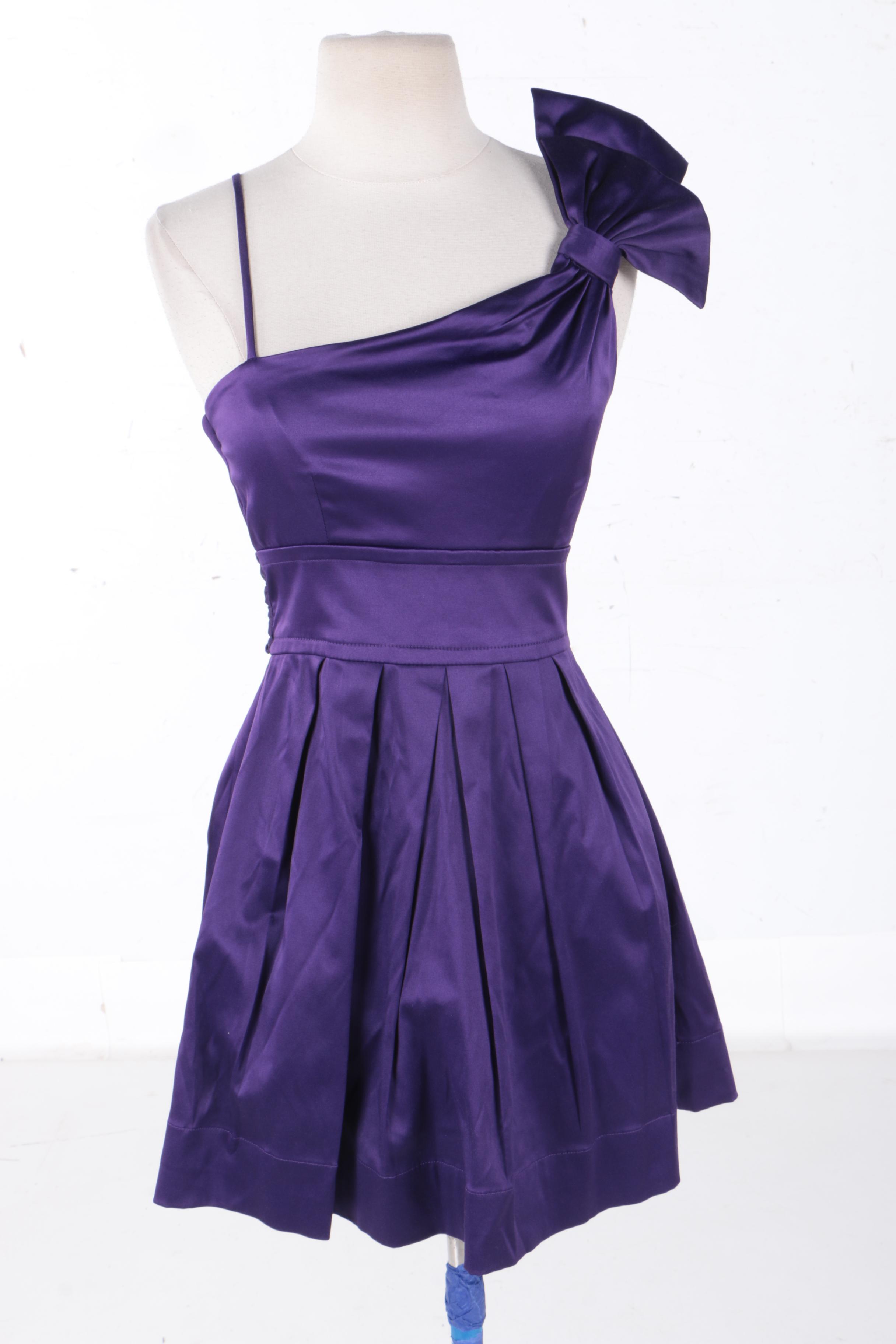 Women's Dresses in Purple and Red
