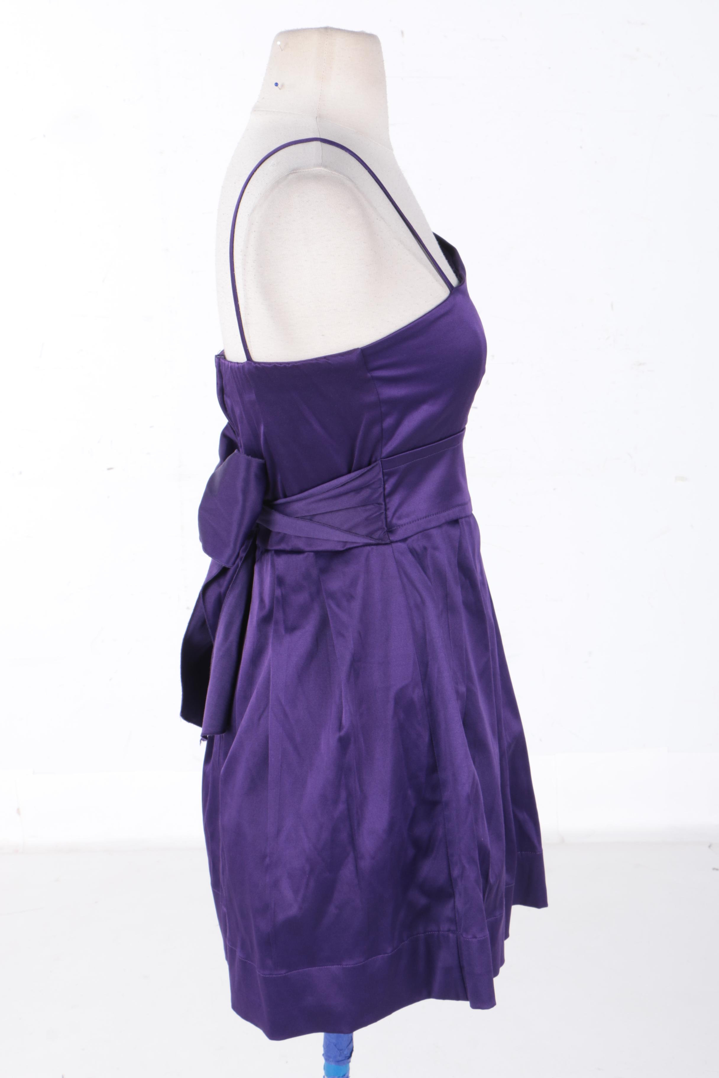 Women's Dresses in Purple and Red