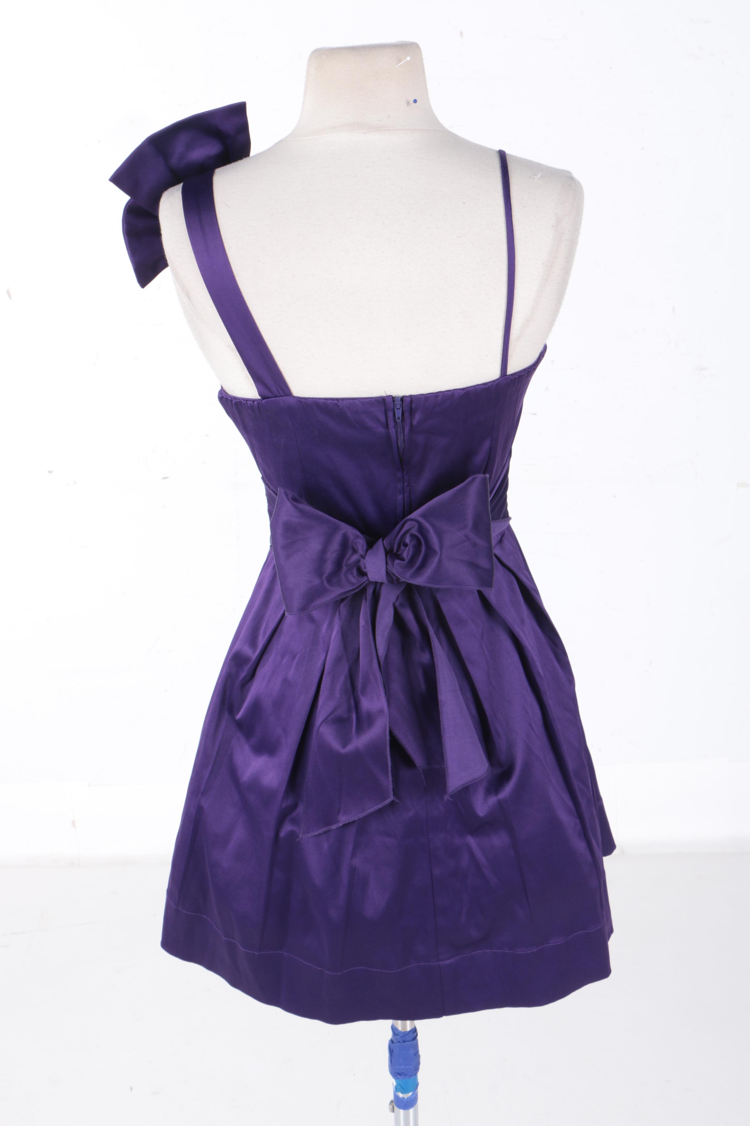 Women's Dresses in Purple and Red