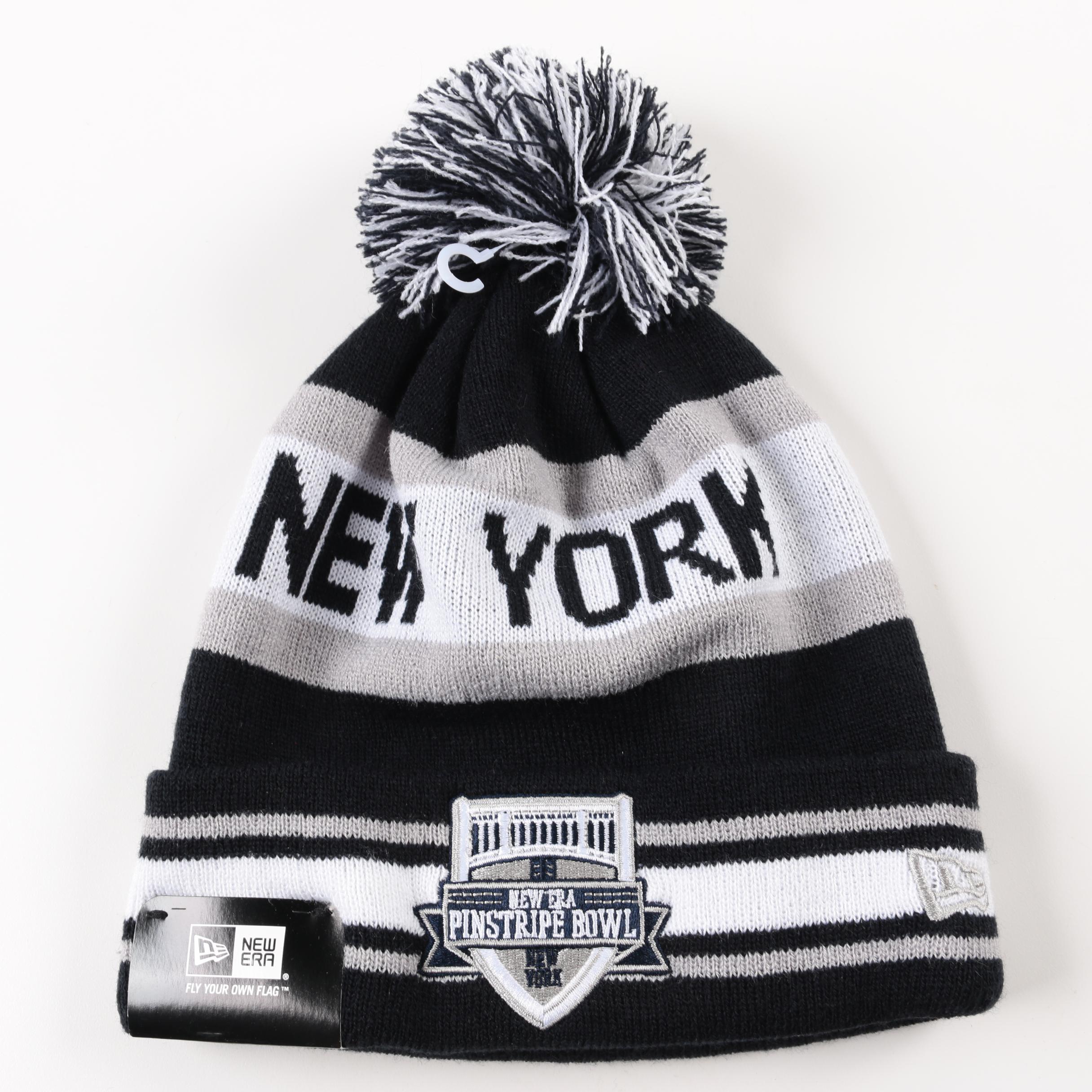 Caps and Winter Hats Including Miami Heat and New York Yankees