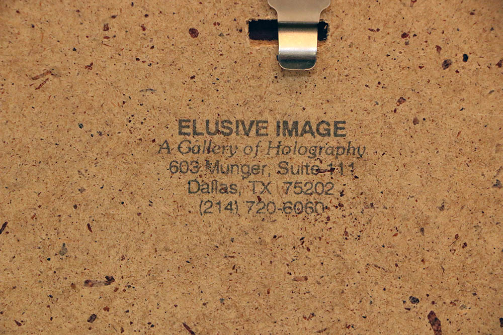 Framed Holographic Print by Fred Wilbur