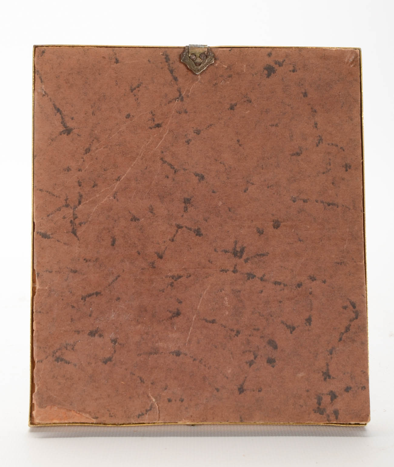 René Antique Hand-Painted Miniature Portrait