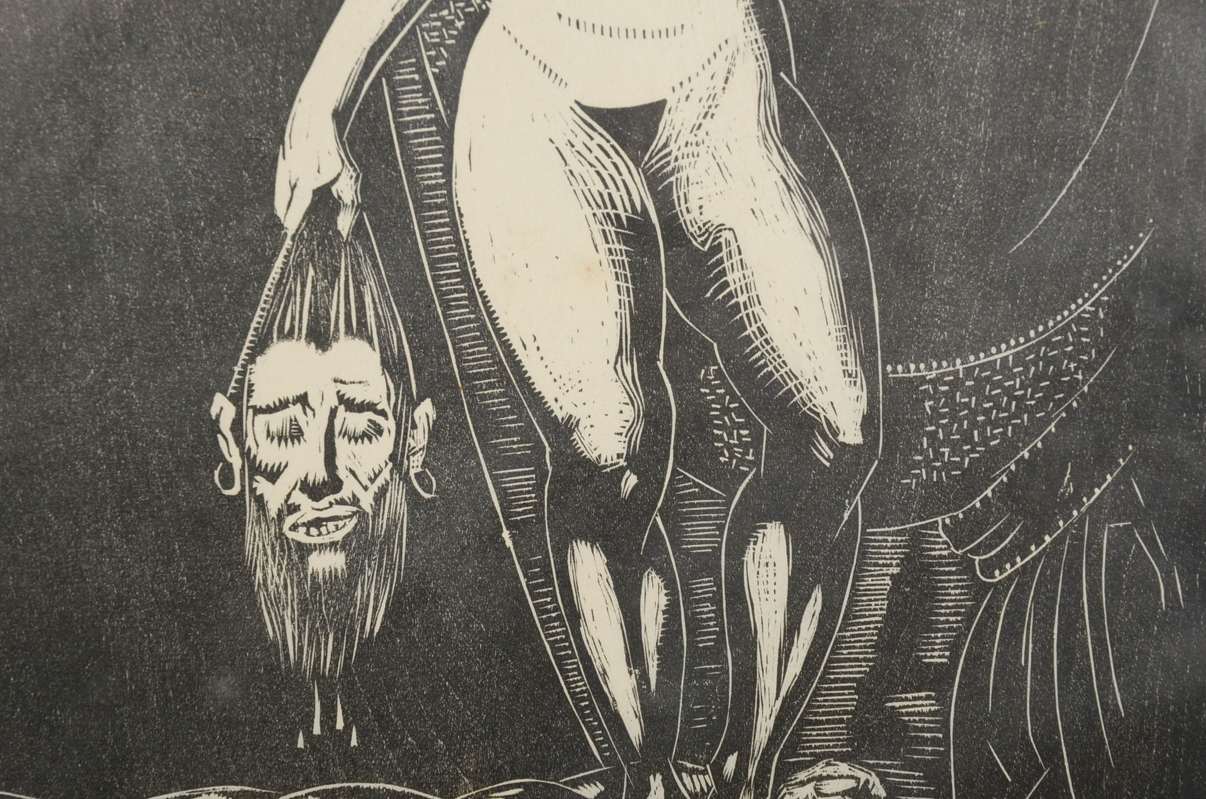 Benjamin Miller Original Woodblock Print