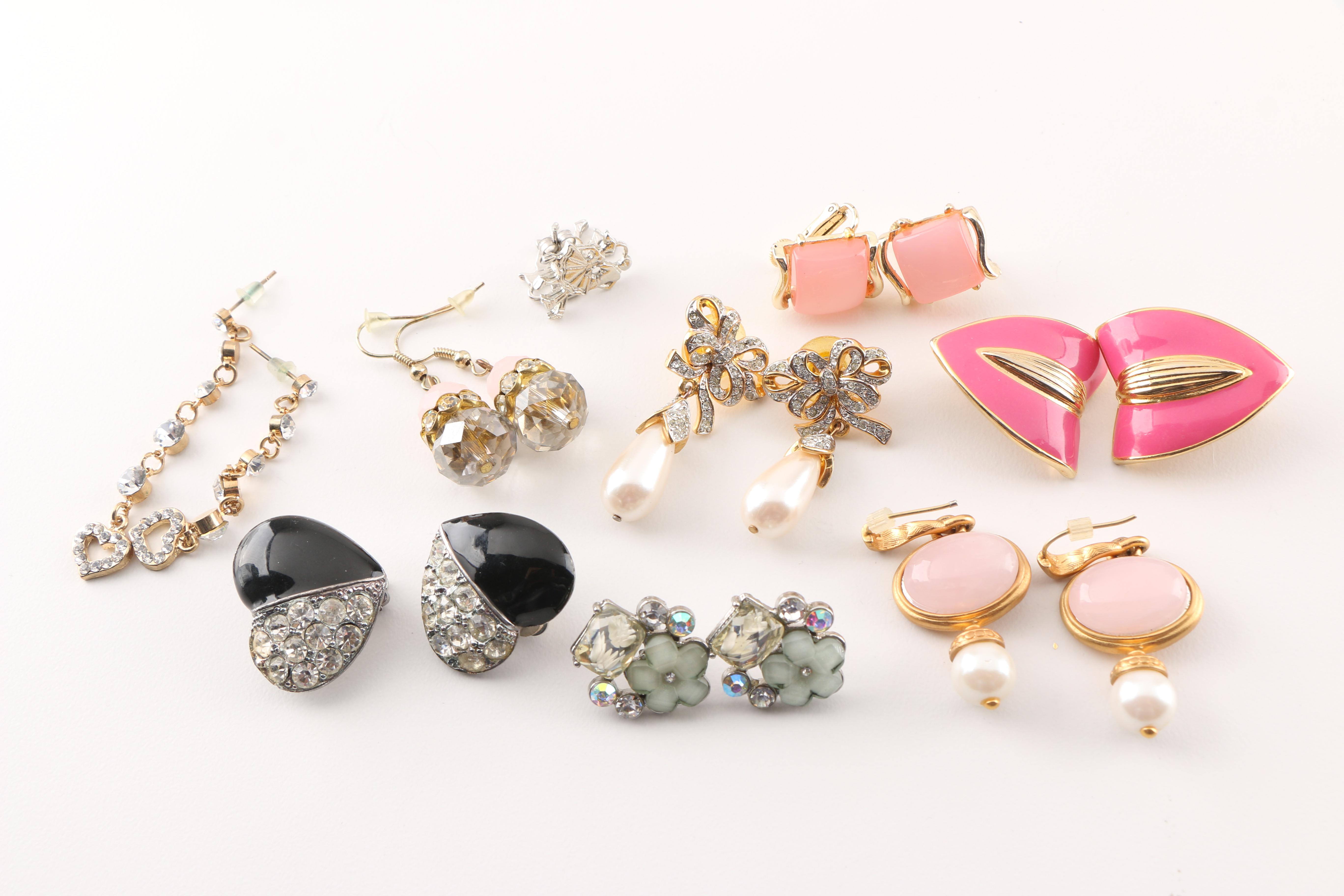 Assortment of Costume Jewelry including Hattie Carnegie