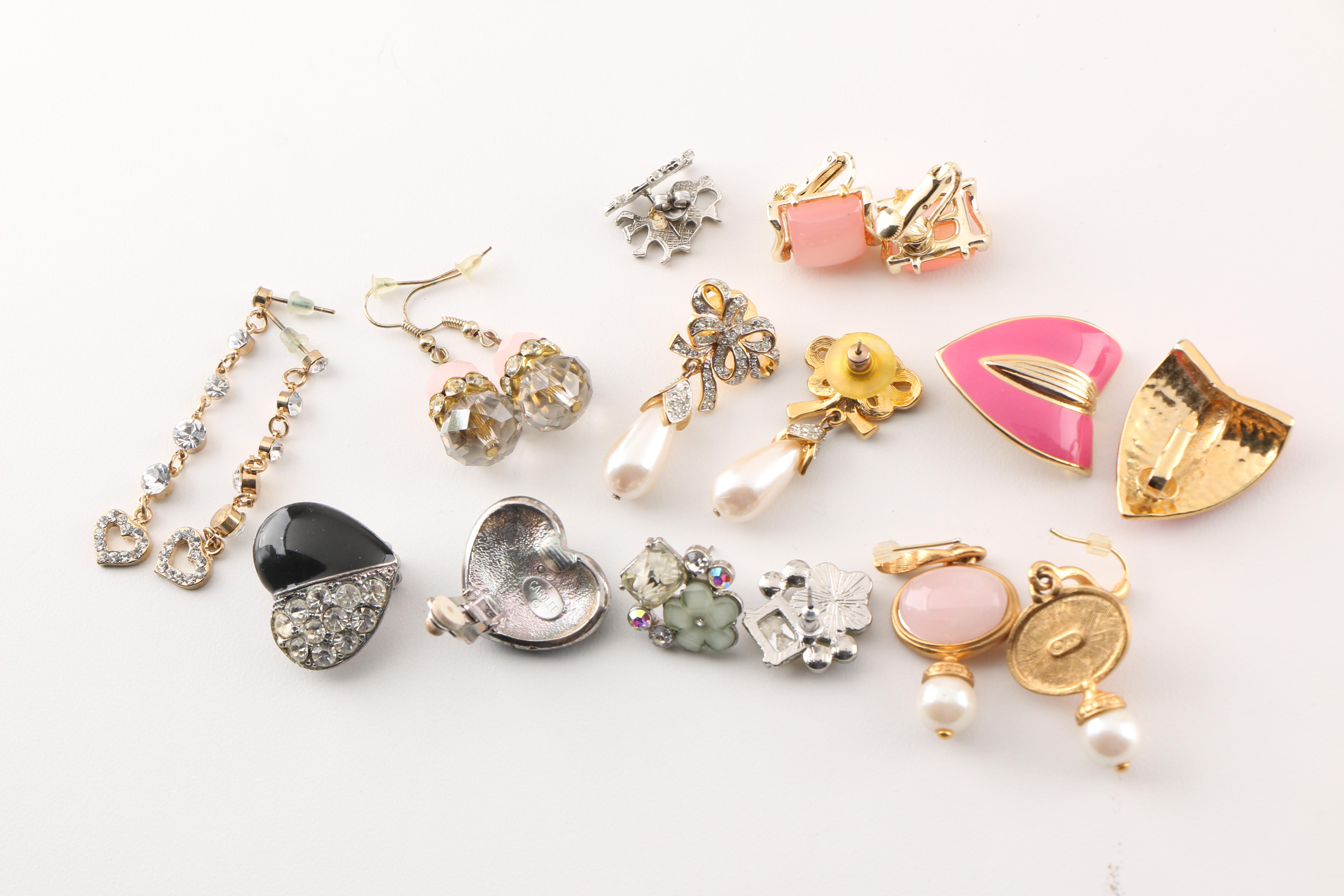 Assortment of Costume Jewelry including Hattie Carnegie