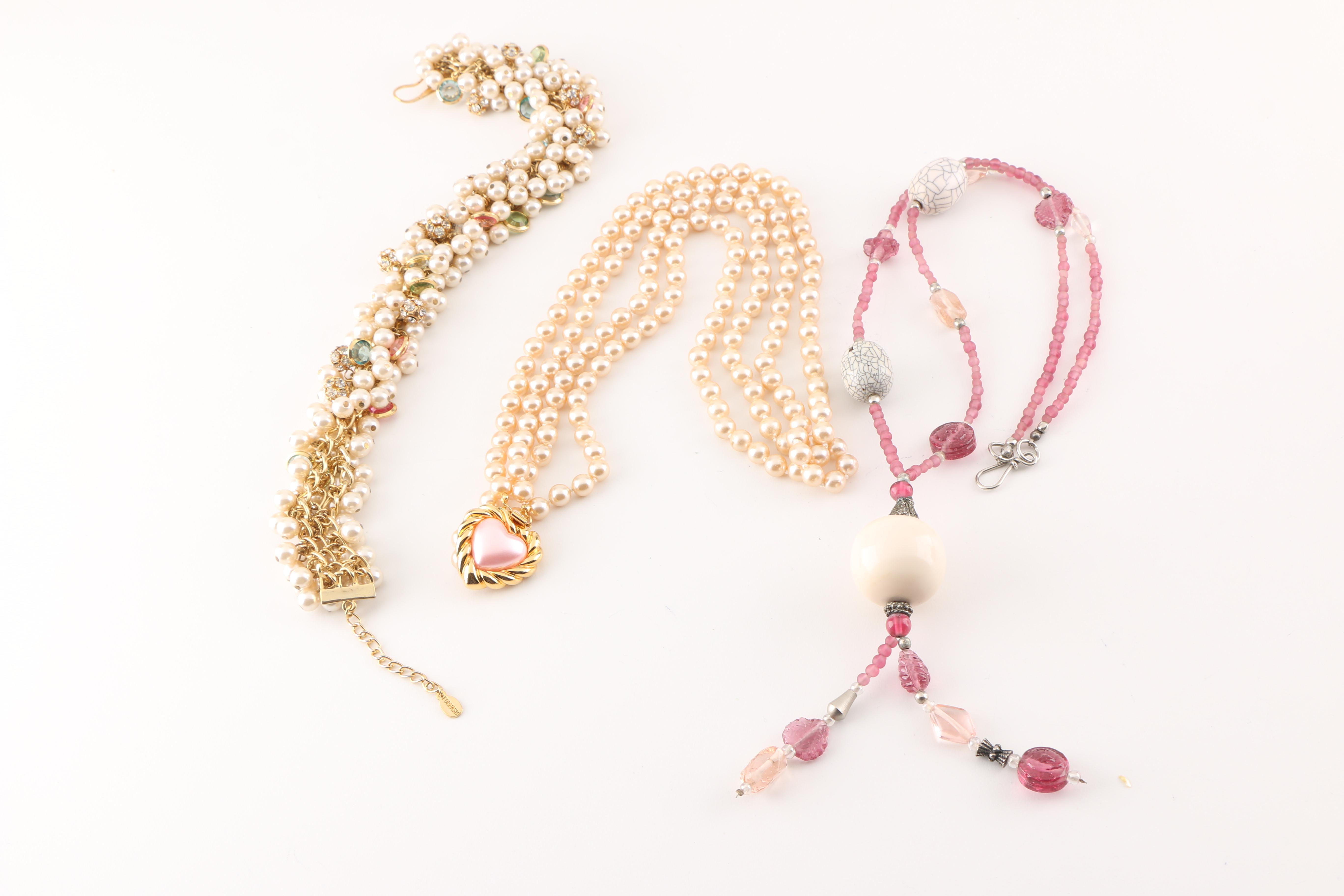 Assortment of Costume Jewelry including Hattie Carnegie