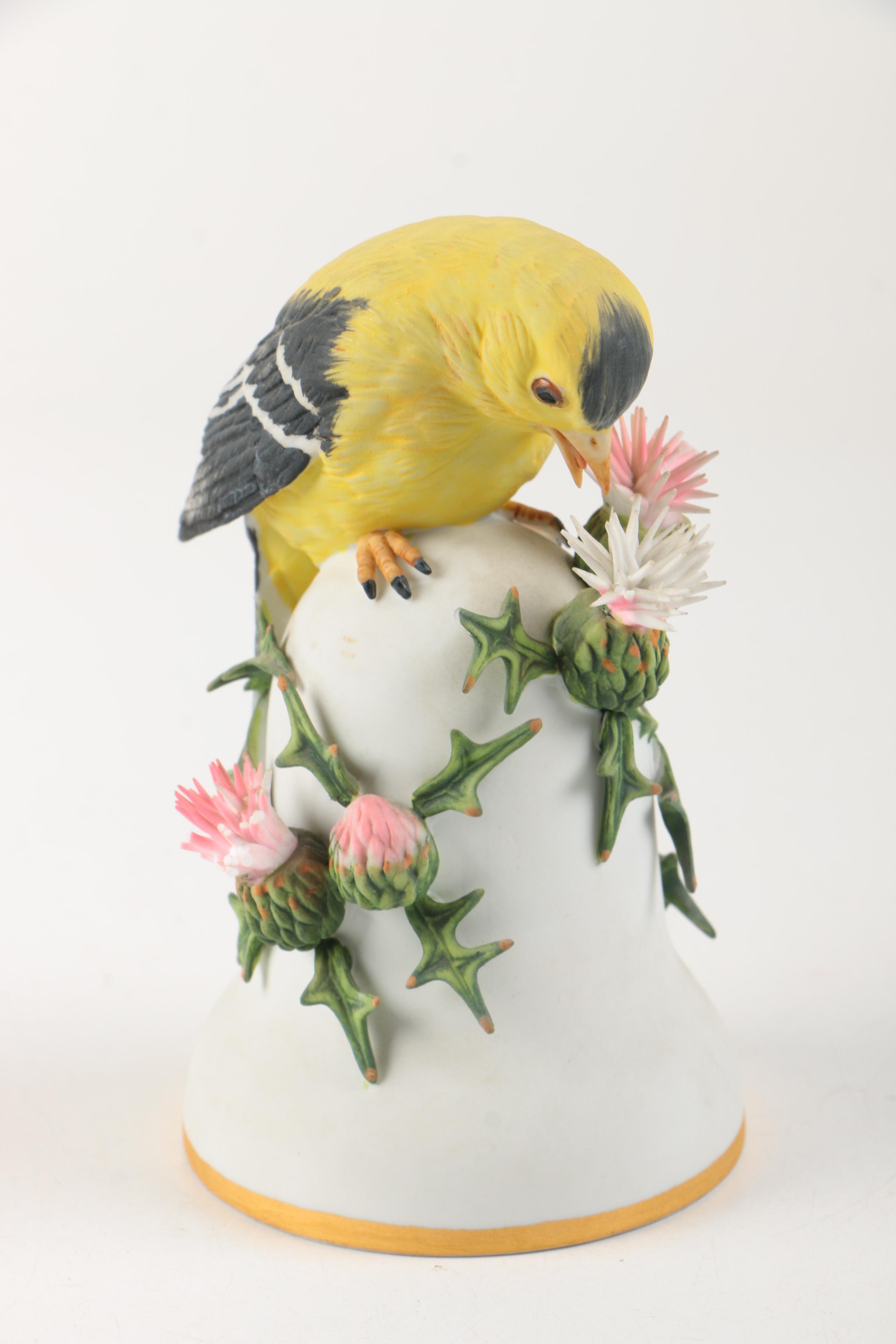 Assortment of Vintage Franklin Porcelain Bird Figurines