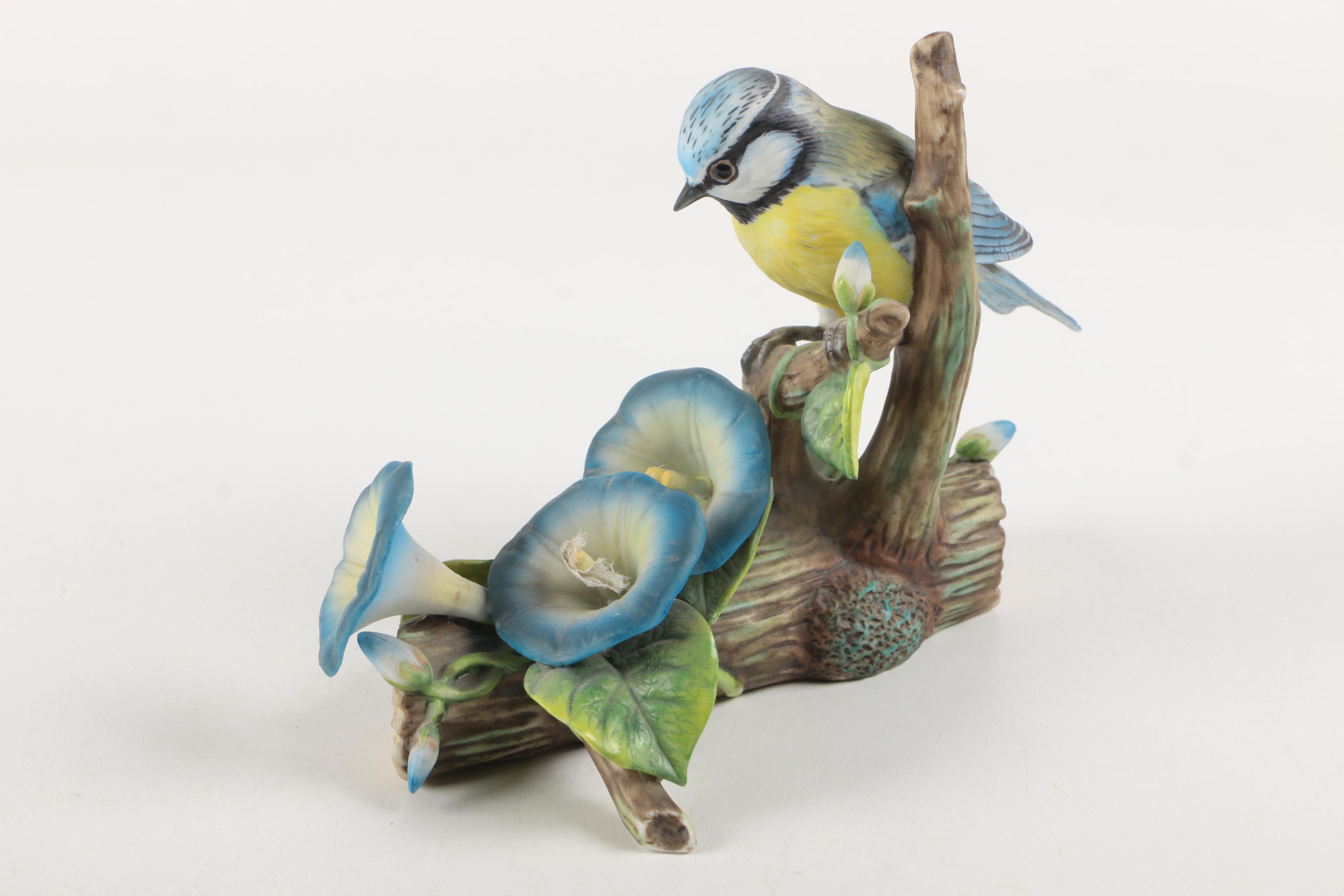 Assortment of Vintage Franklin Porcelain Bird Figurines