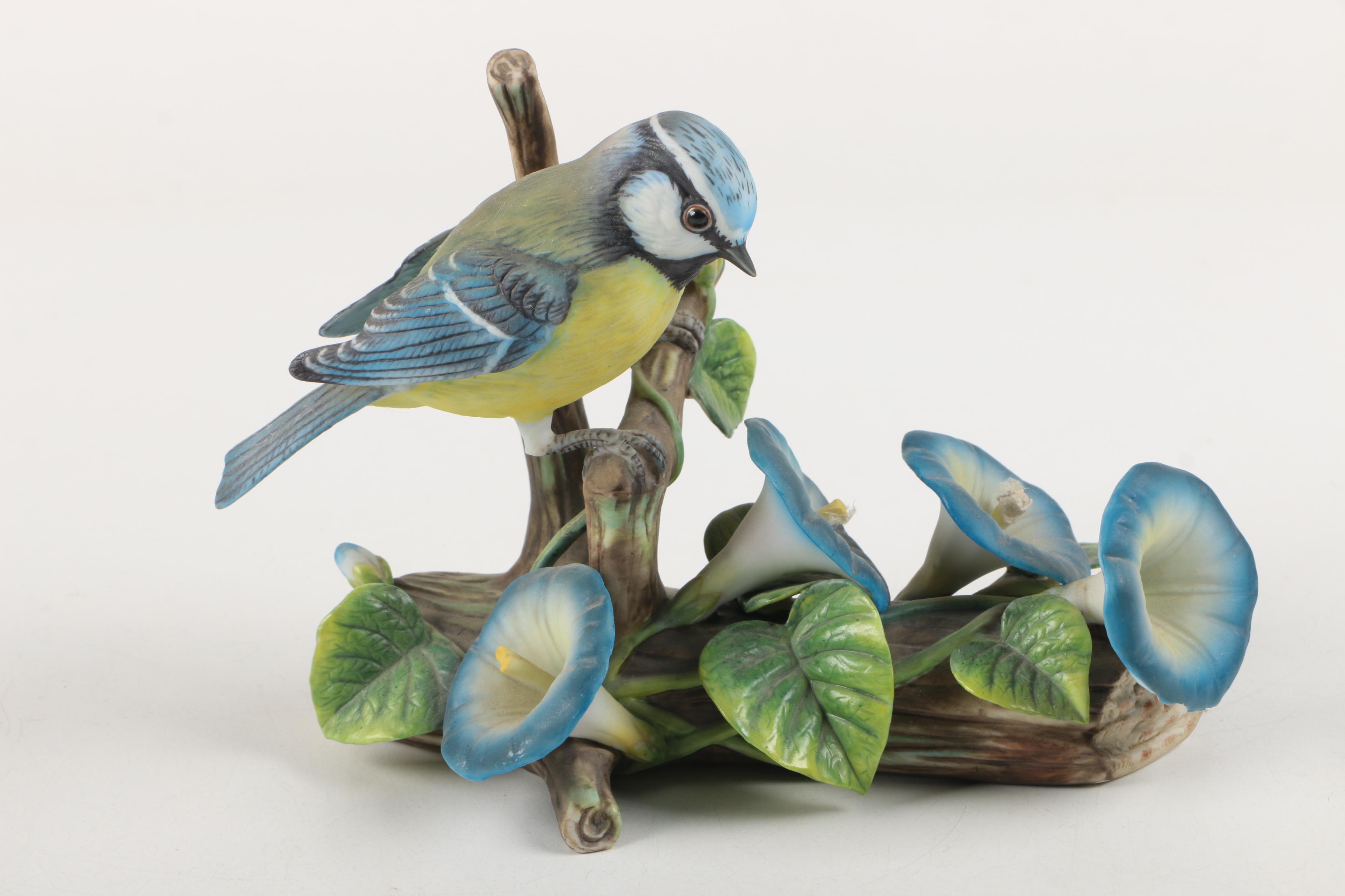 Assortment of Vintage Franklin Porcelain Bird Figurines