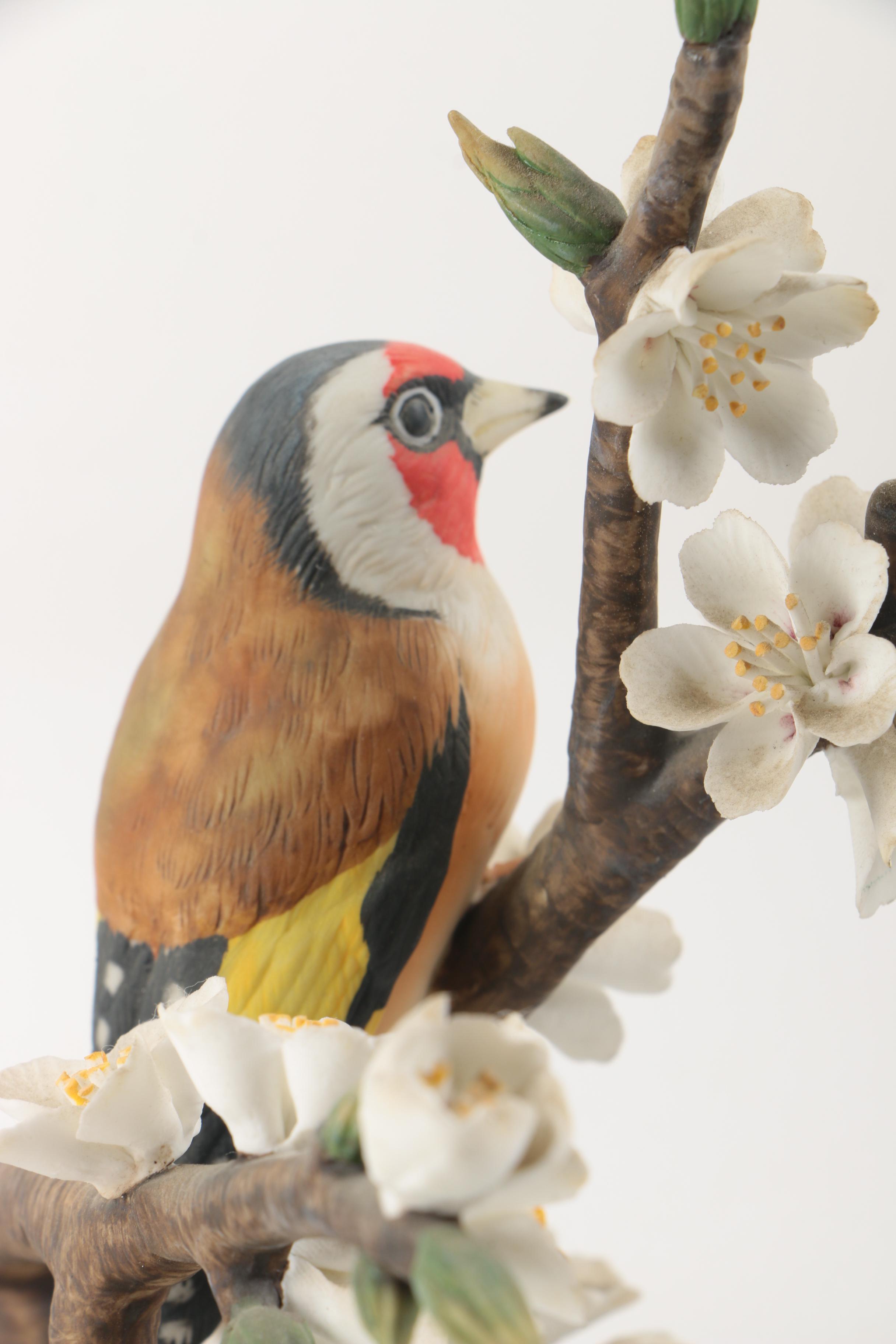 Assortment of Vintage Franklin Porcelain Bird Figurines