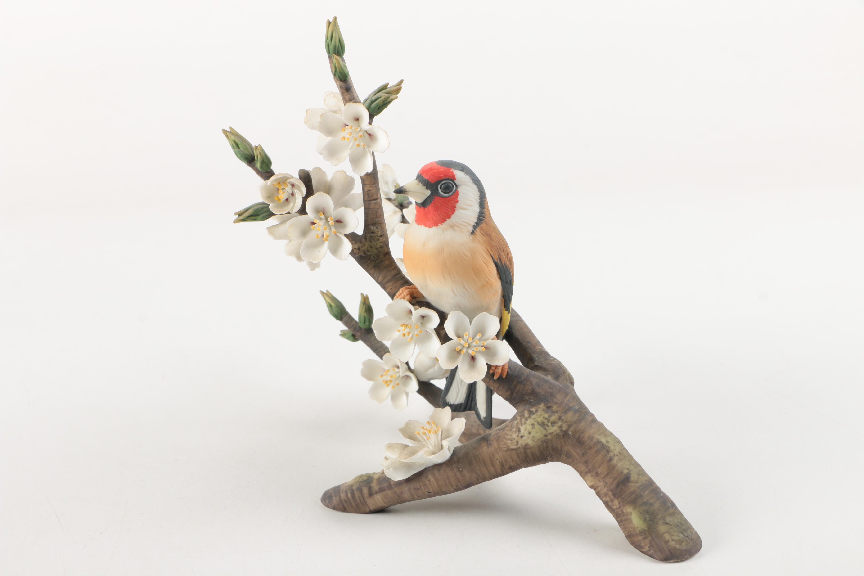 Assortment of Vintage Franklin Porcelain Bird Figurines