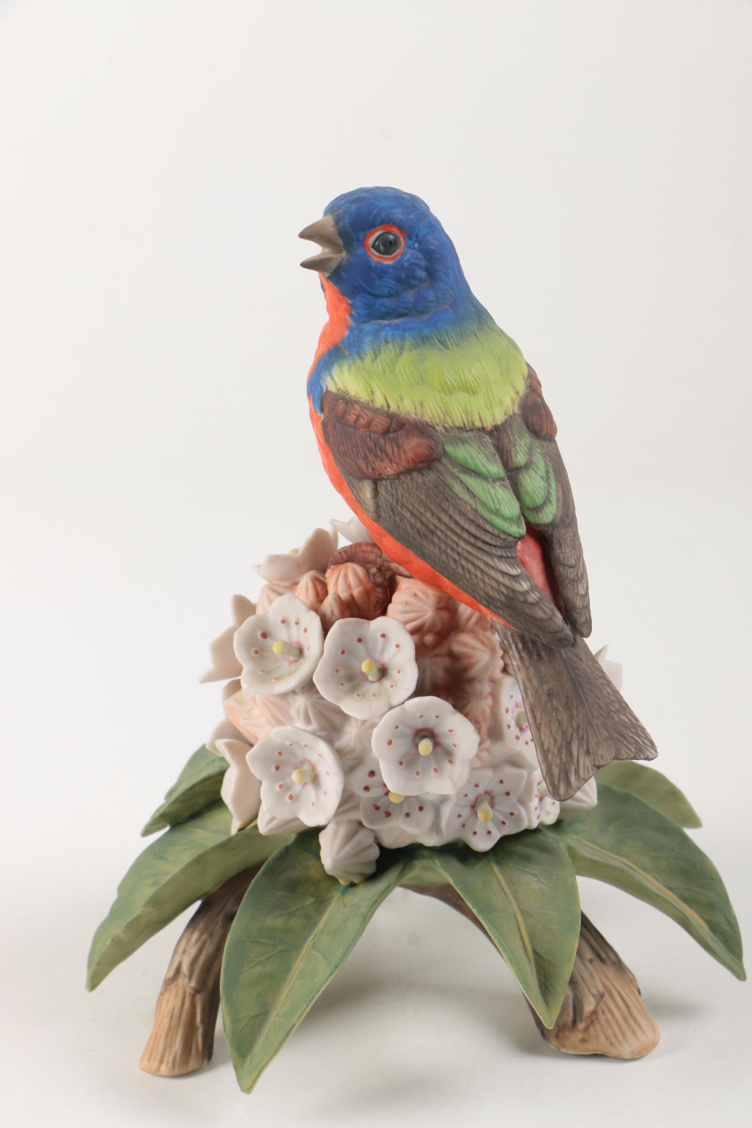 Assortment of Vintage Franklin Porcelain Bird Figurines