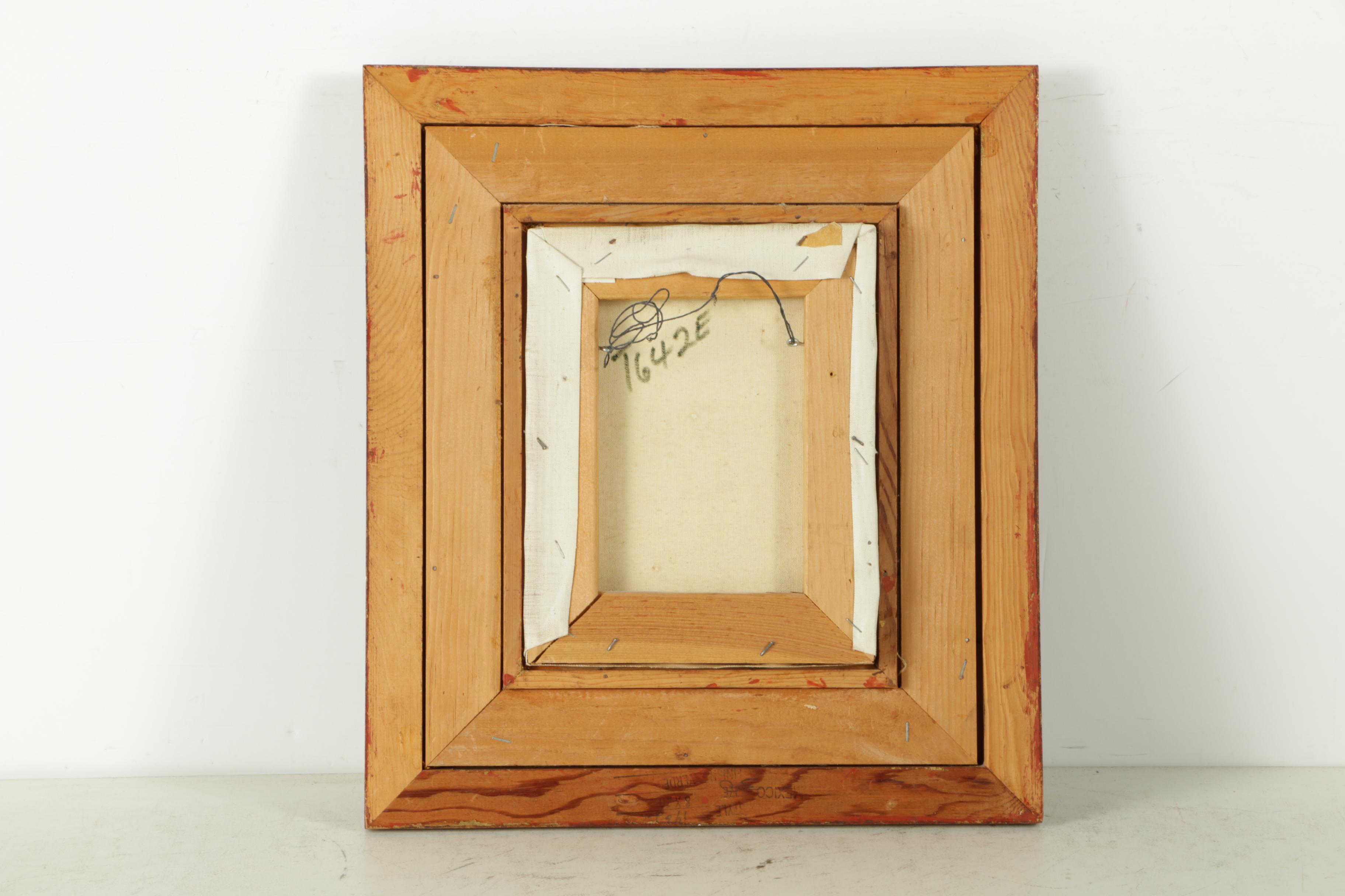 Vito Ruggeri Oil Painting on Canvas Floral Still Life