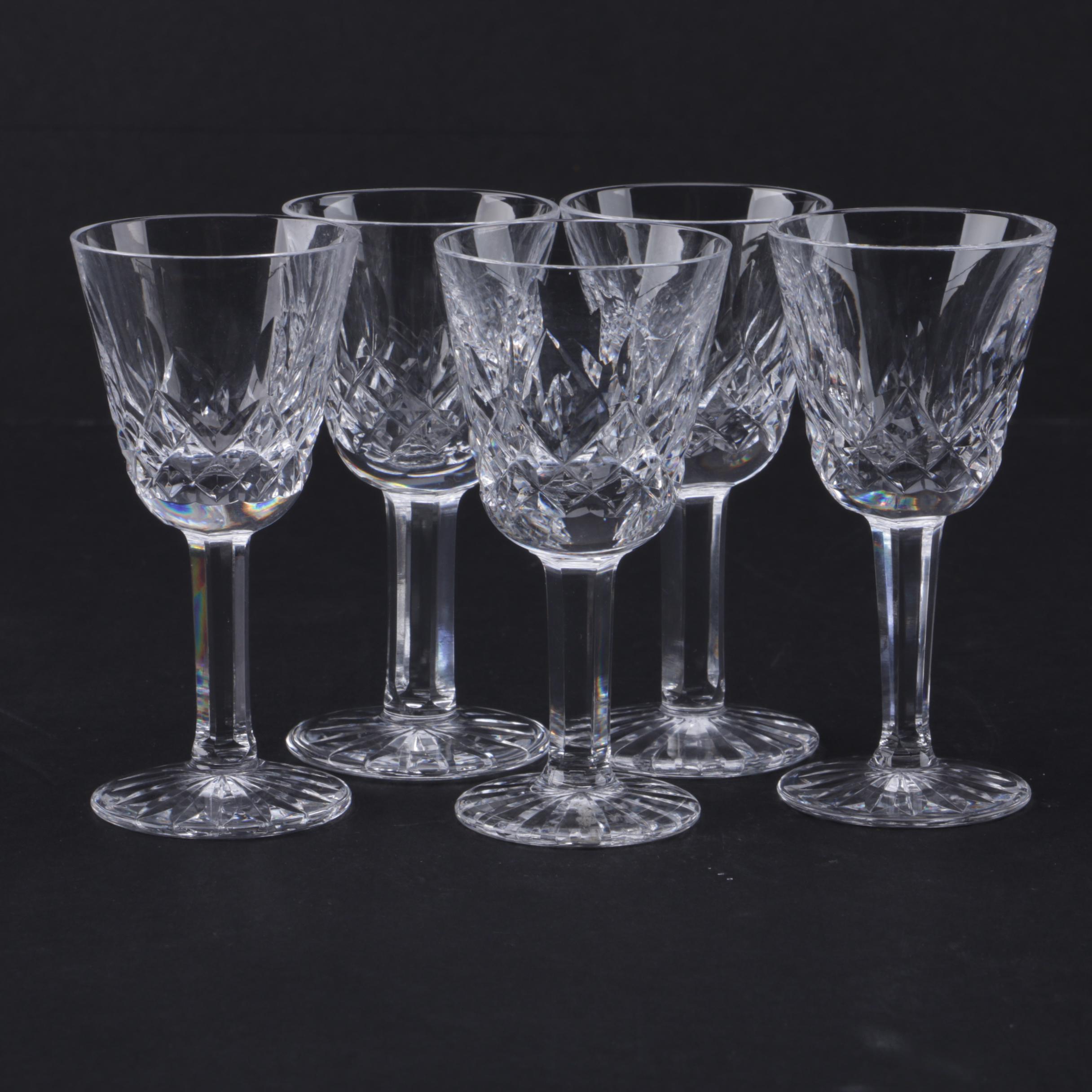 Waterford Crystal "Lismore" Cordial Glasses